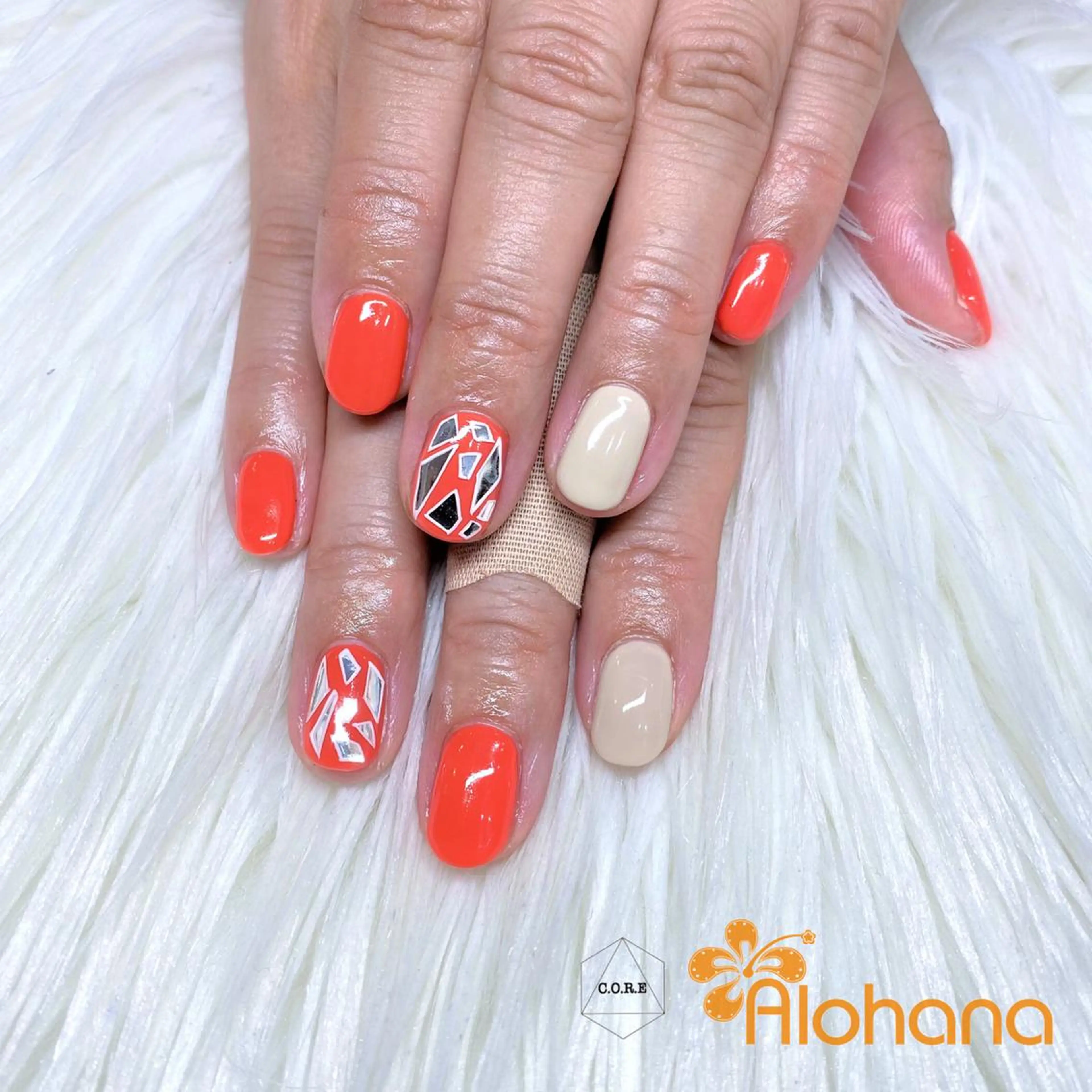 ネイル ハンドネイル Alohana Minaのネイルデザイン