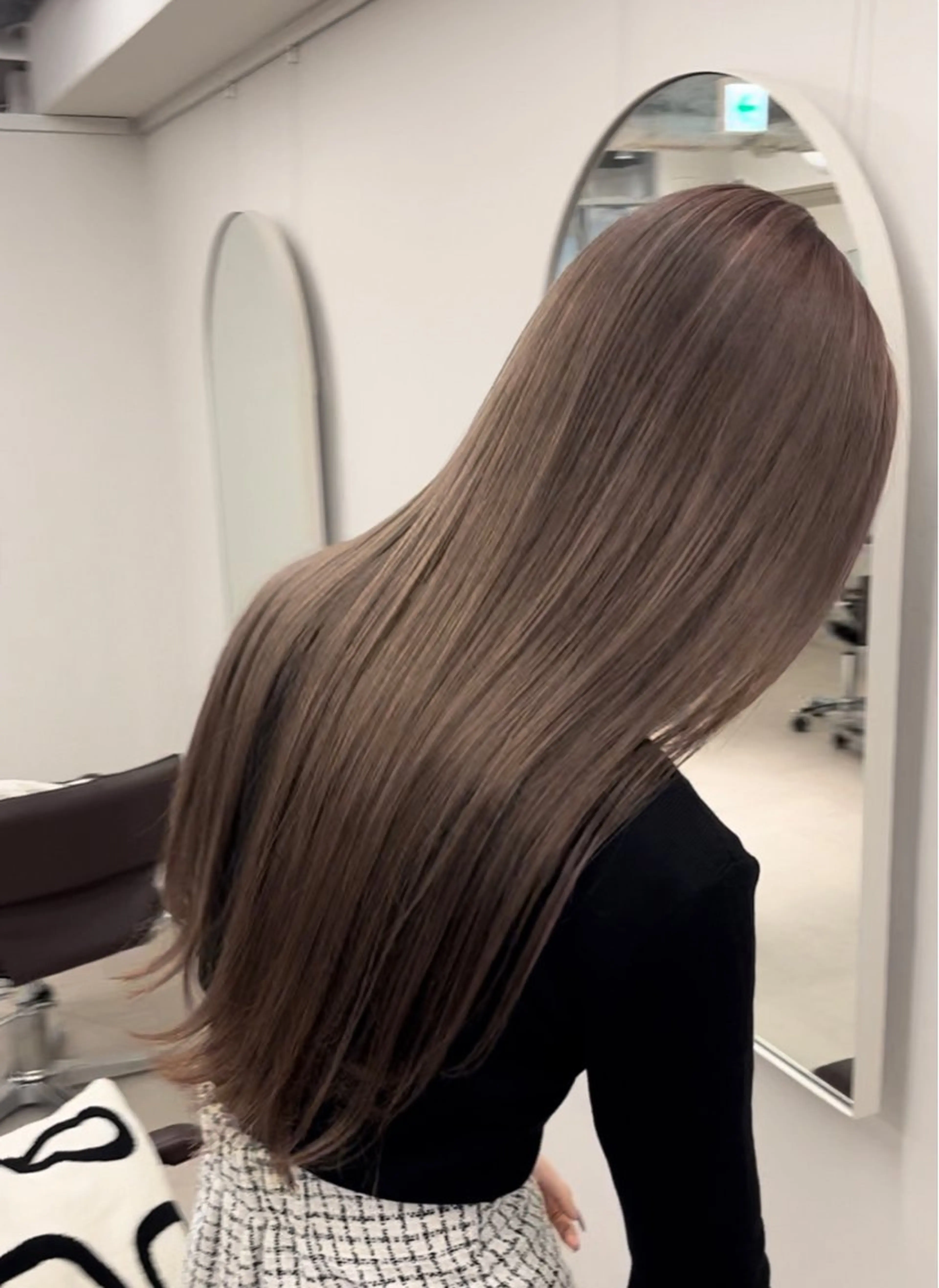 ロング カラー ブラウンカラー カット ヘアカラー トリートメント 🦋レイヤー職人 猪瀬玲奈🦋のヘアスタイル