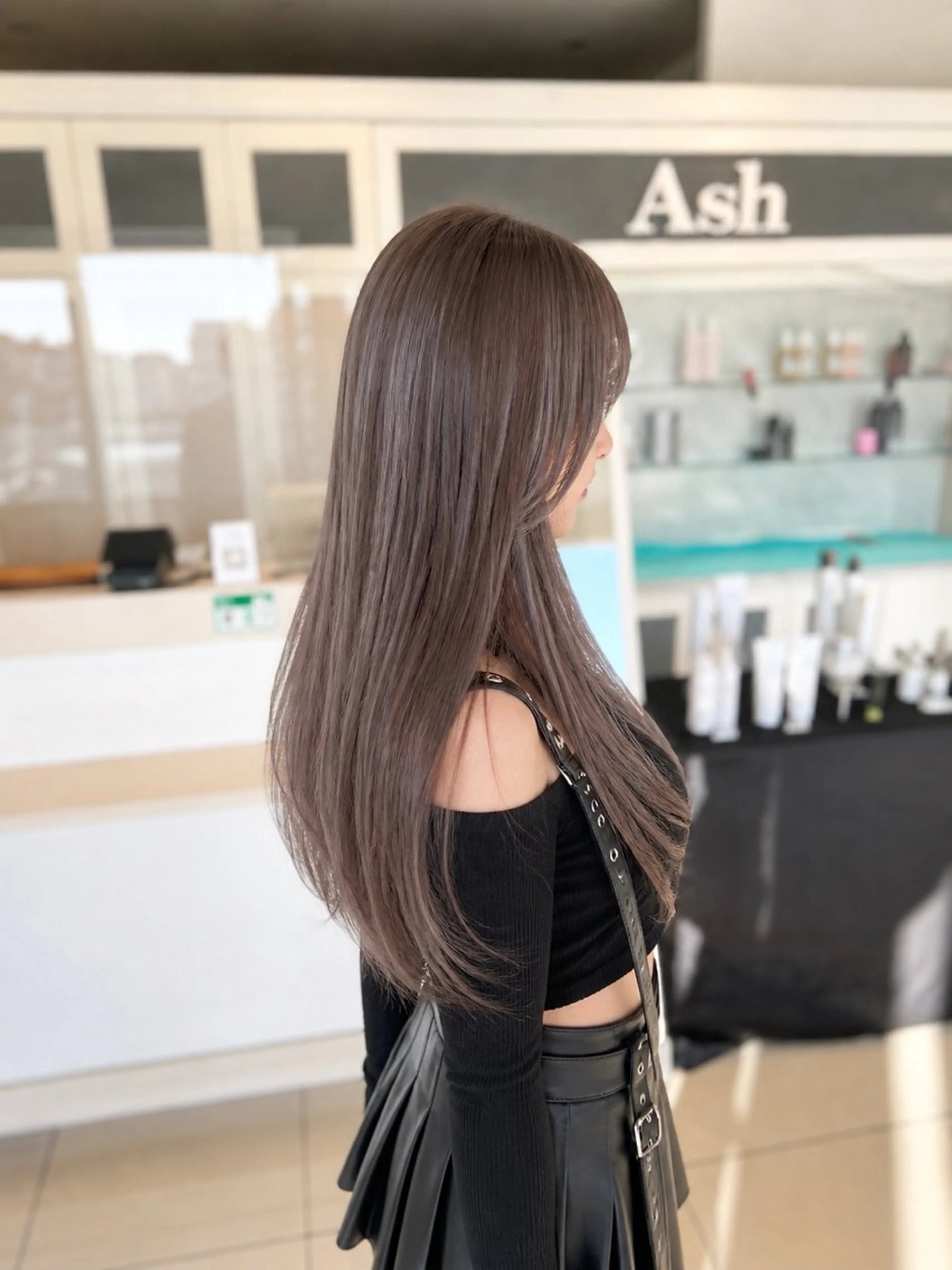 ロング カラー カット ヘアカラー トリートメント 金子 直樹のヘアスタイル