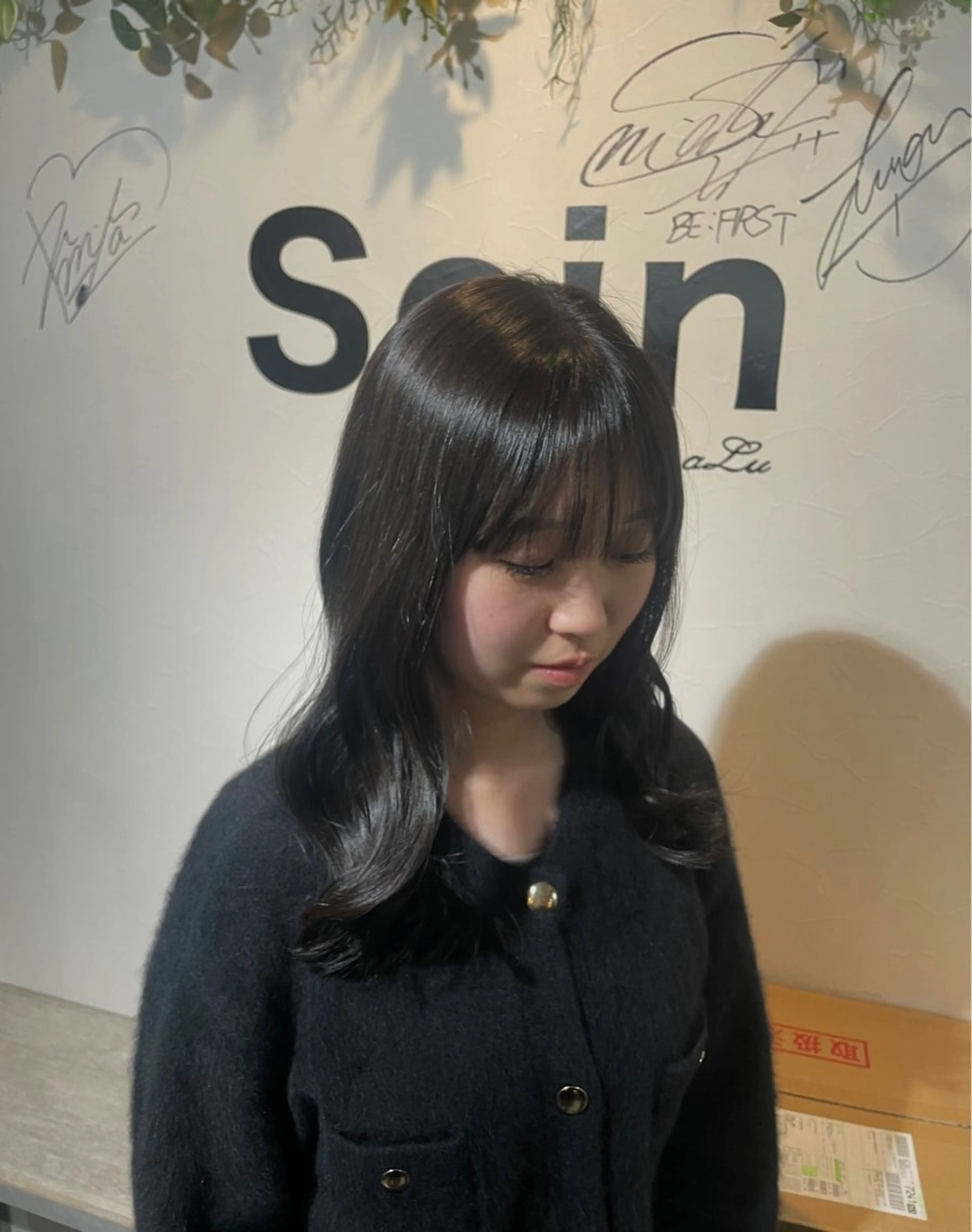 セミロング カラー Rechal🌙 yuuのヘアスタイル