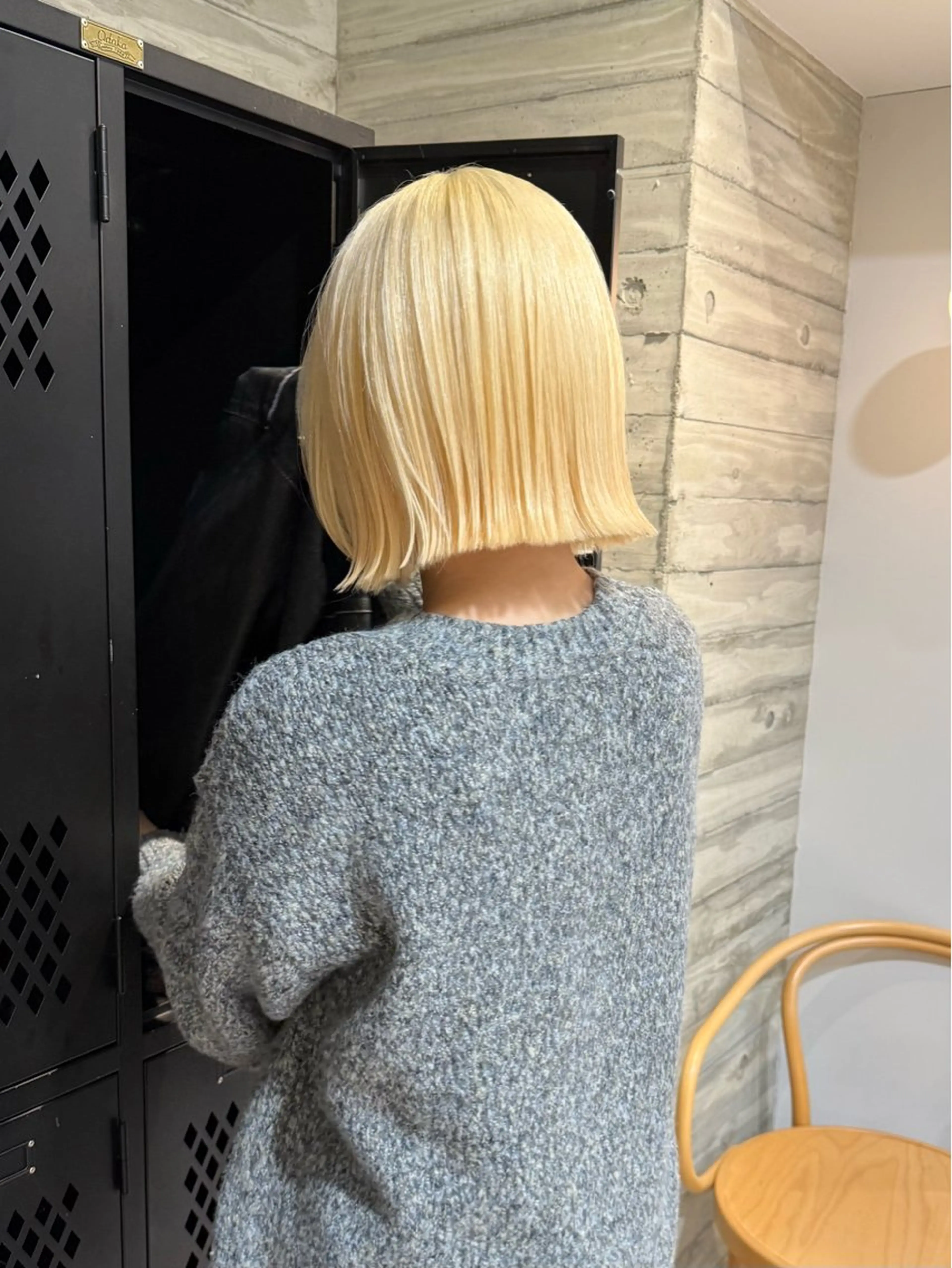 ミディアム カラー カット ヘアカラー 色落ち綺麗透明感カラ /ボブ/ナカツヒカルのヘアスタイル