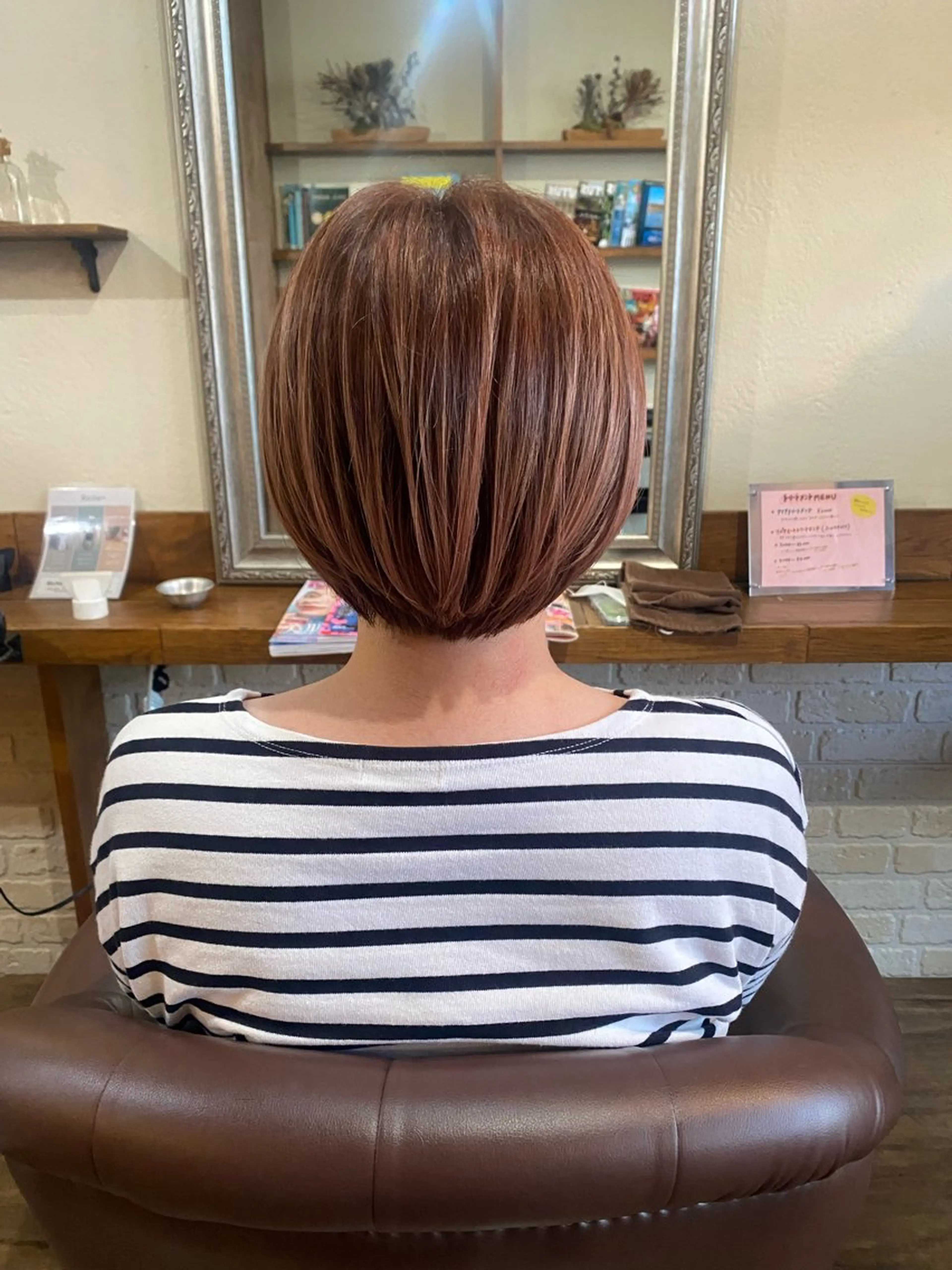 ショート 肥田 夕蘭のヘアスタイル