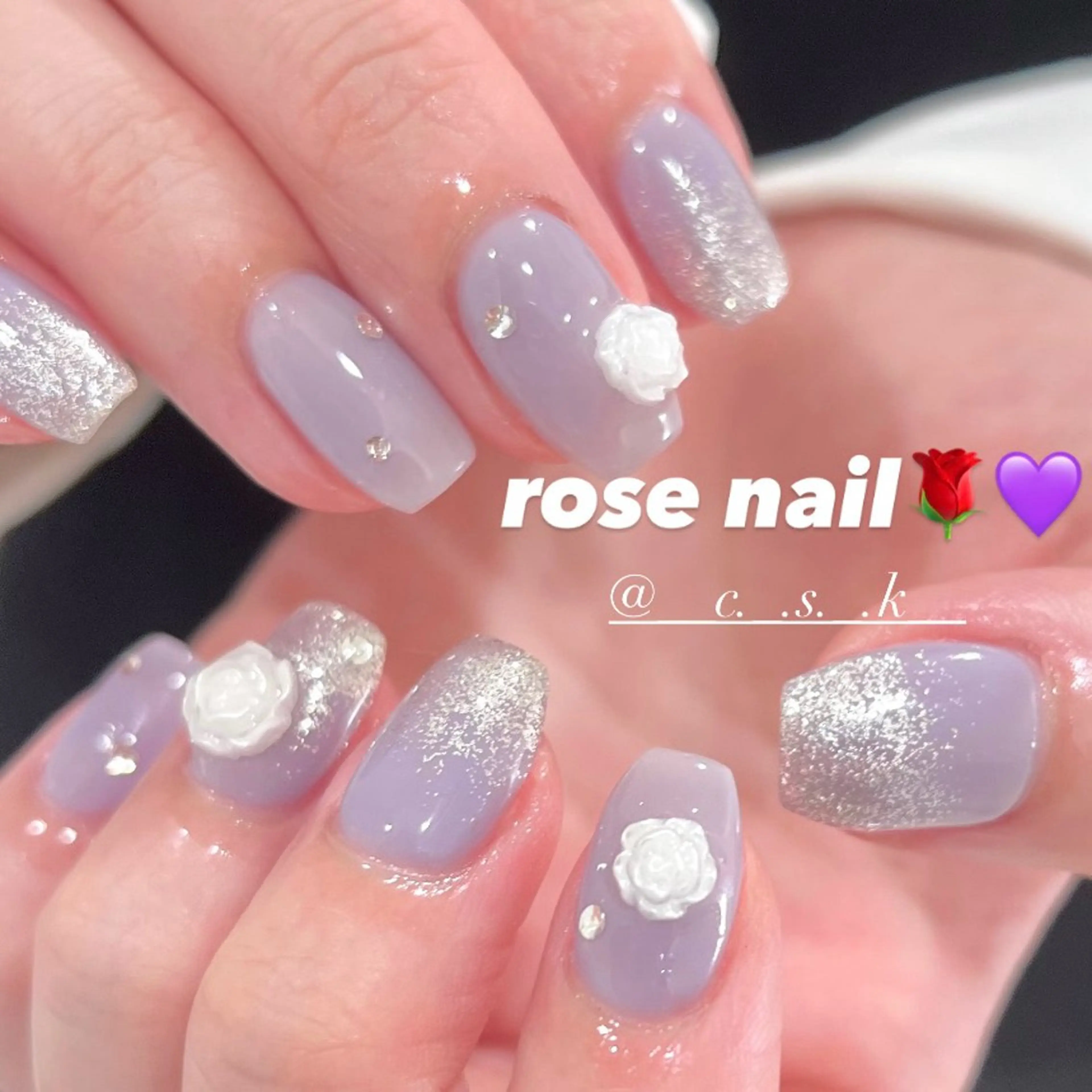 ネイル 🎀チーク/ちゅるん 🫧chisa🎀のネイルデザイン