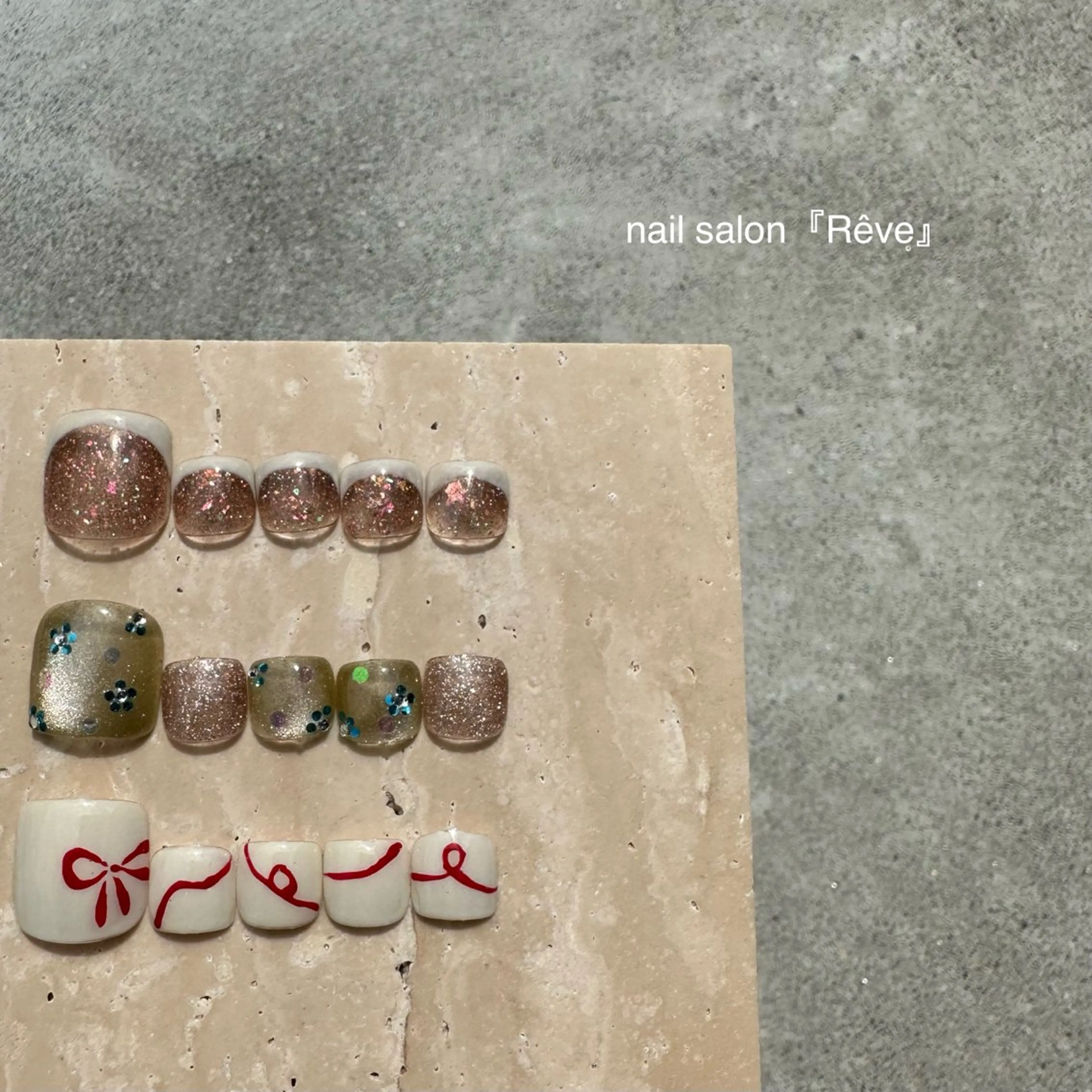 ネイル フットネイル ・・Rêve・・ haruのネイルデザイン
