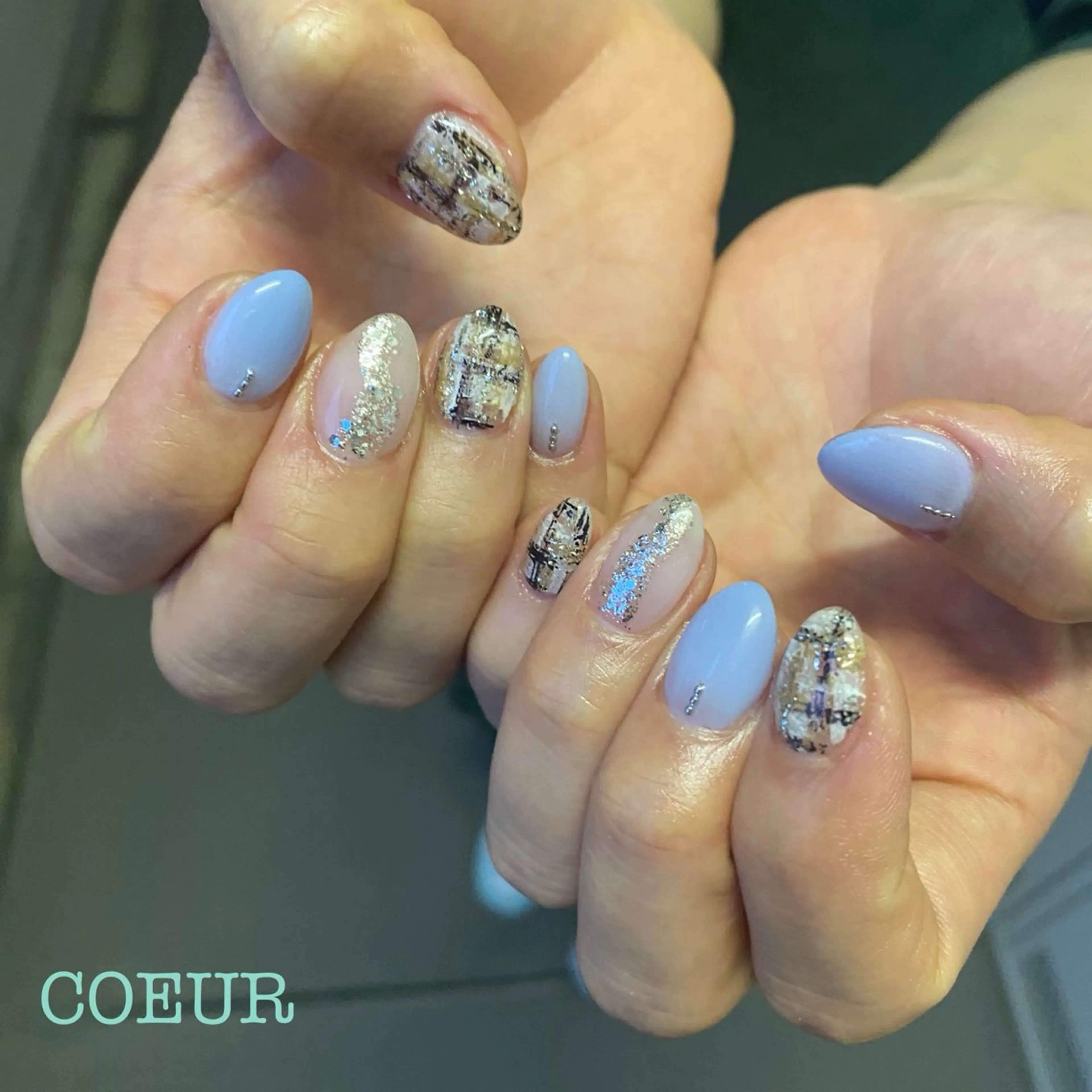 ネイル ハンドネイル COEUR✴︎ yukikaのネイルデザイン