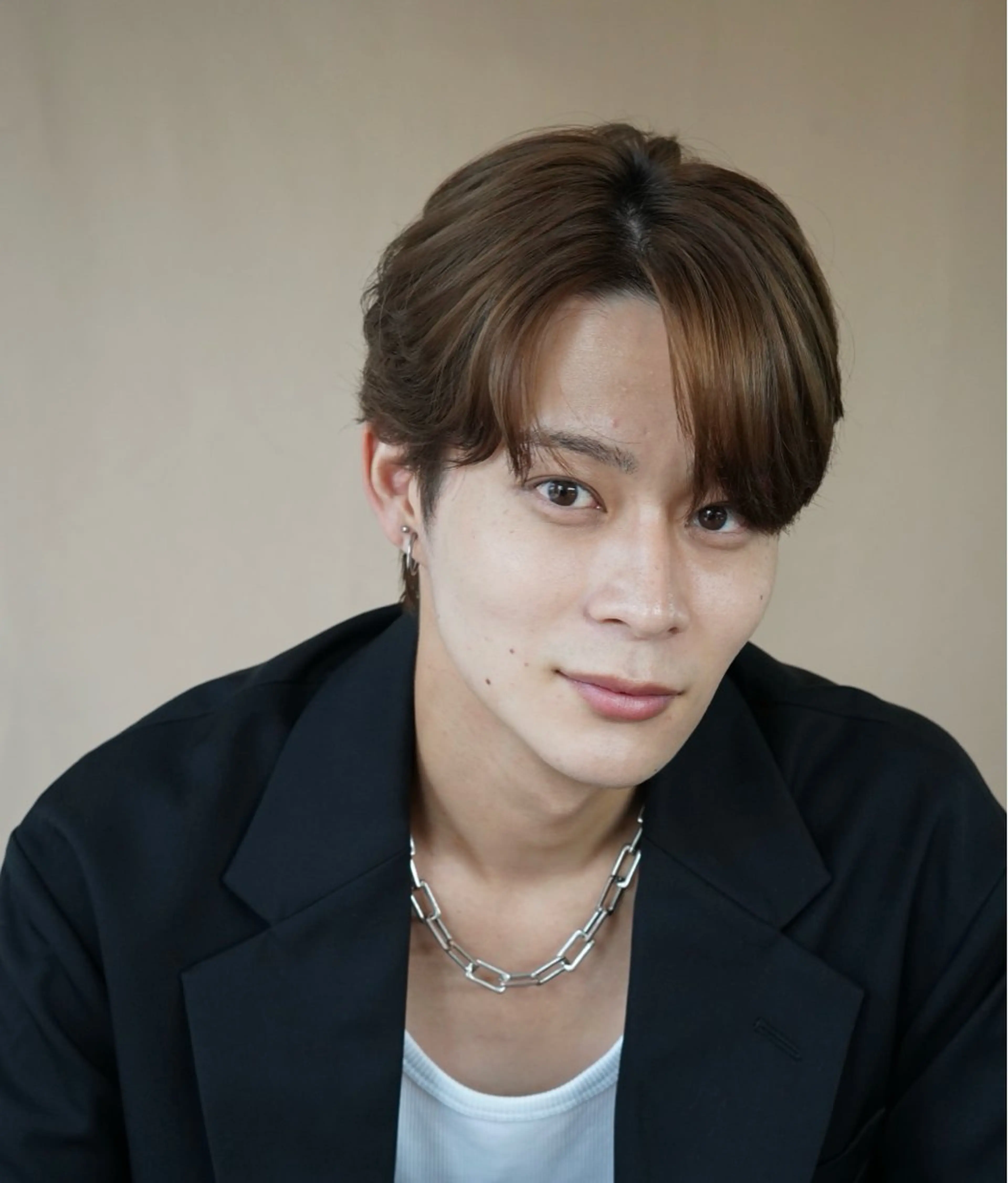 カラー メンズ メンズブリーチ ブリーチ ブリーチなしカラー ヘアカラー ミルクティーベージュ /sara💛のヘアスタイル