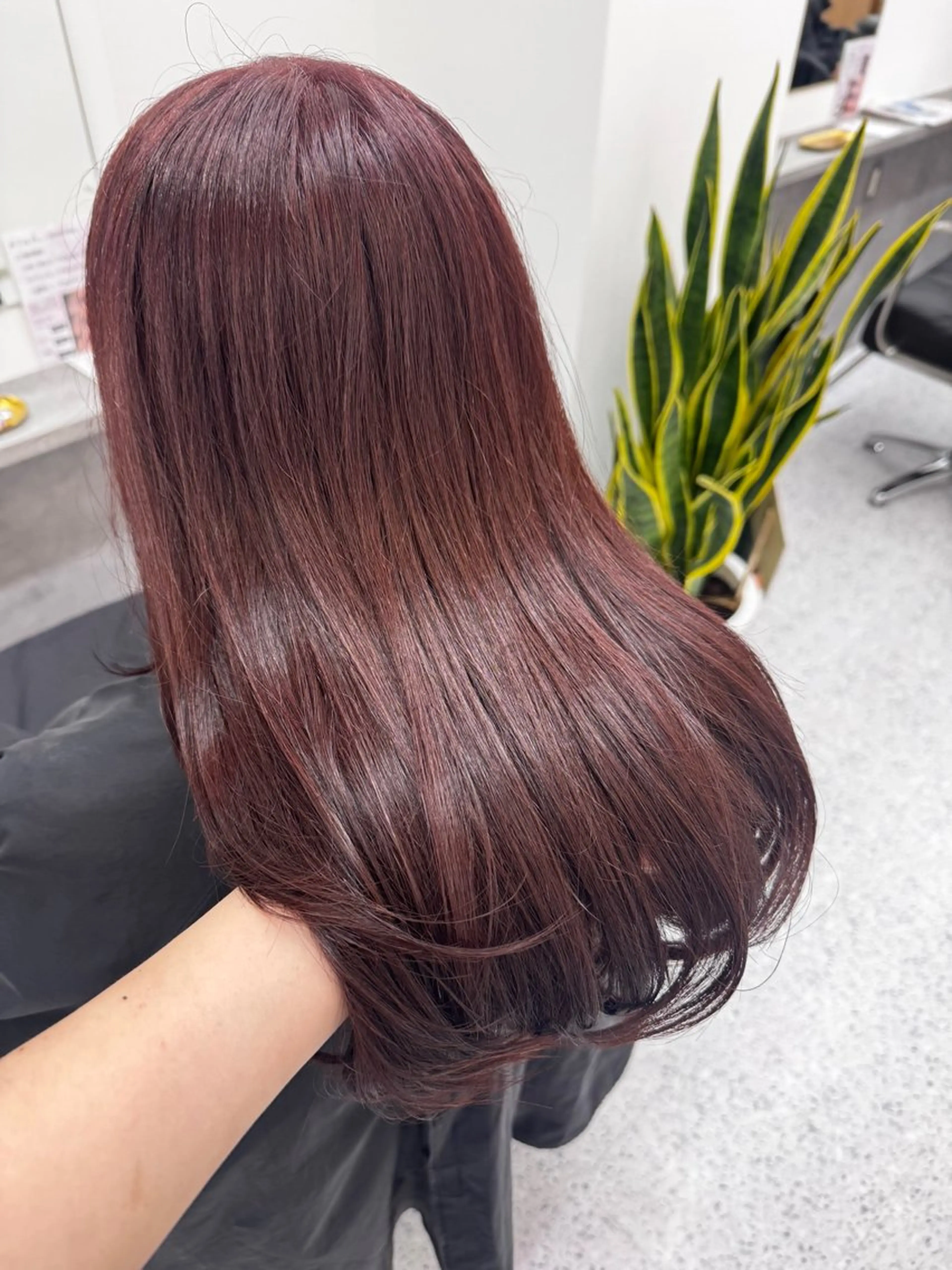 カラー 韓国レイヤー艶カラー ブリーチ otohaのヘアスタイル