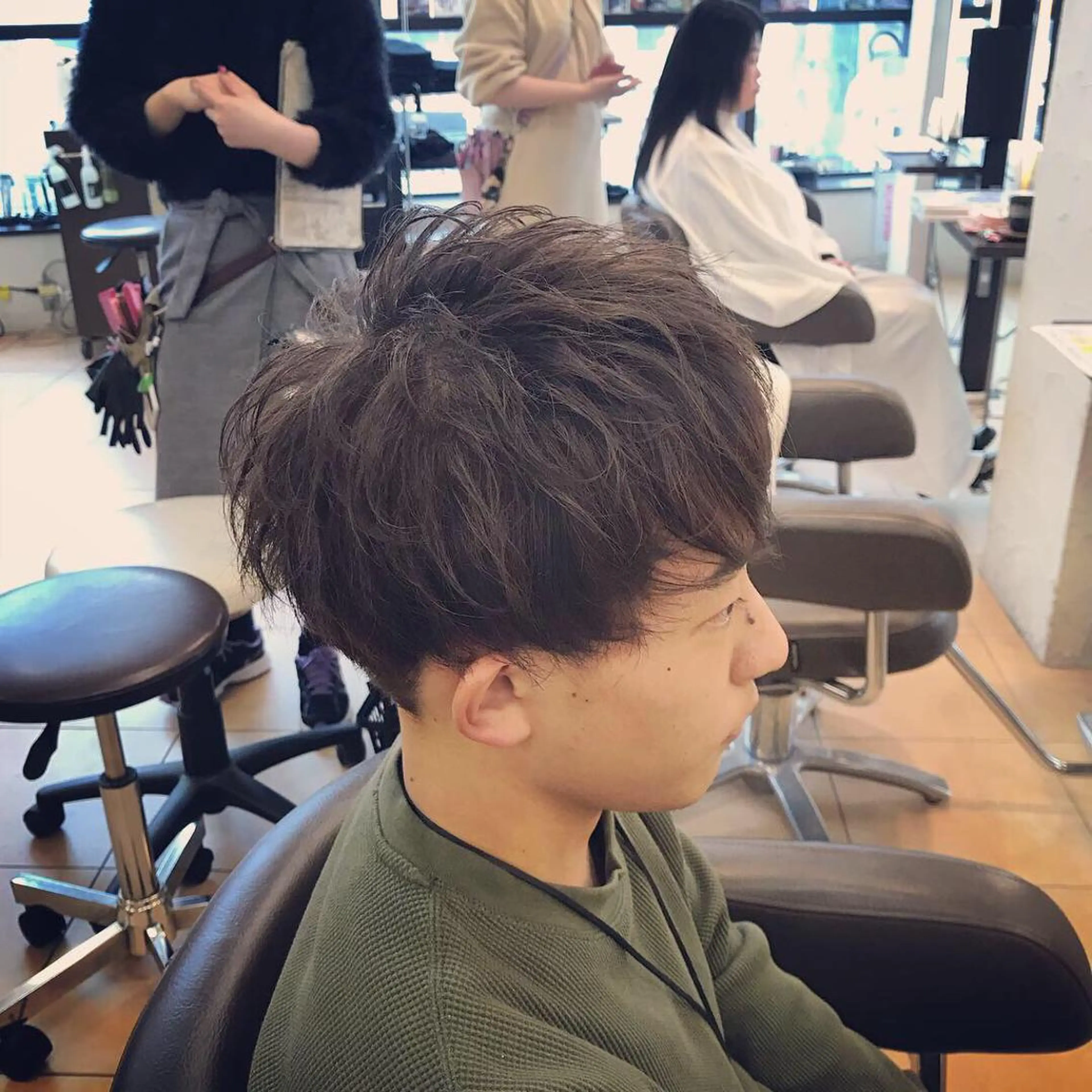 メンズ カット 鍋島 拓真のヘアスタイル
