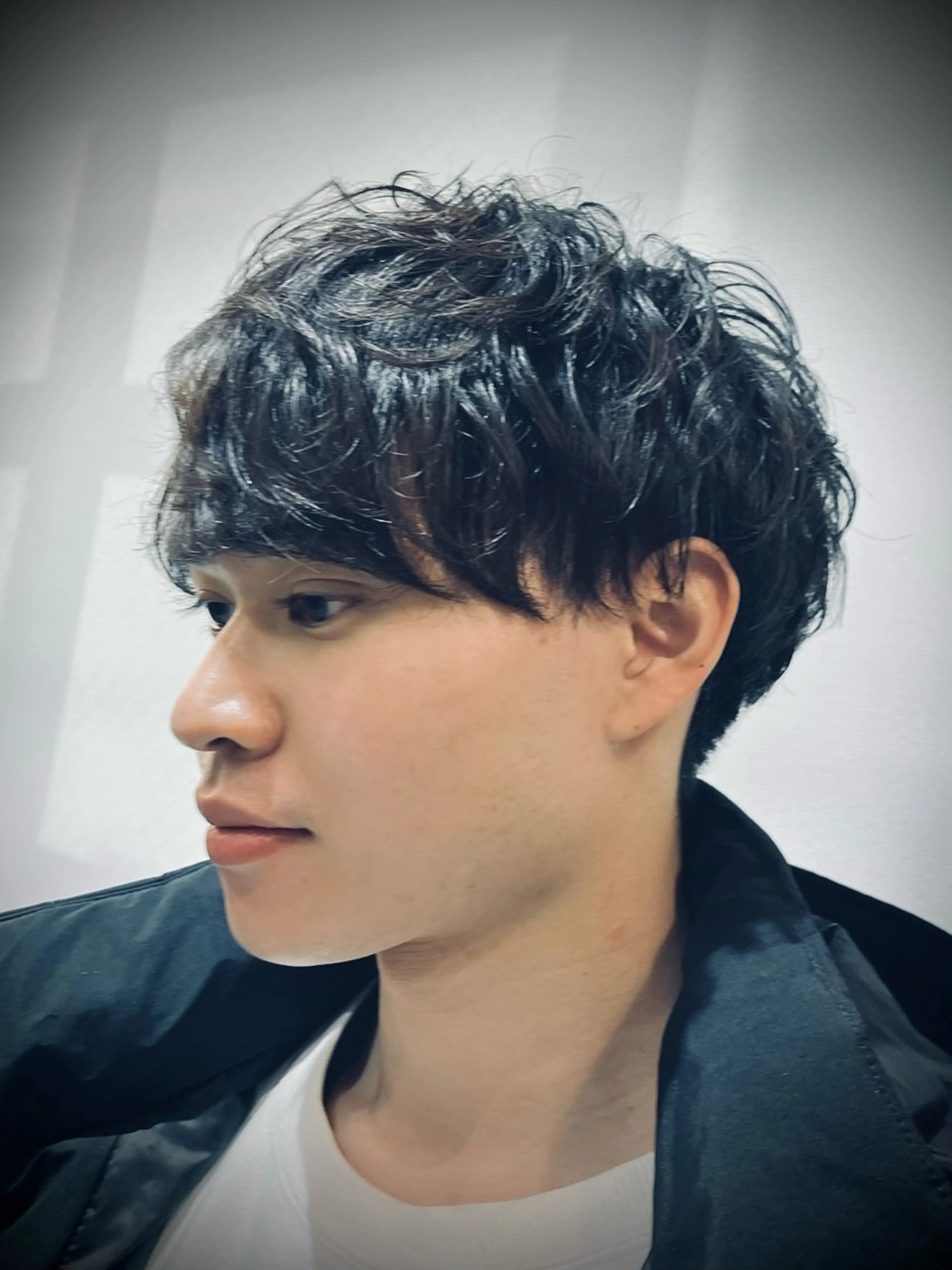 前髪カット＋前髪パーマ＋トリートメントの写真