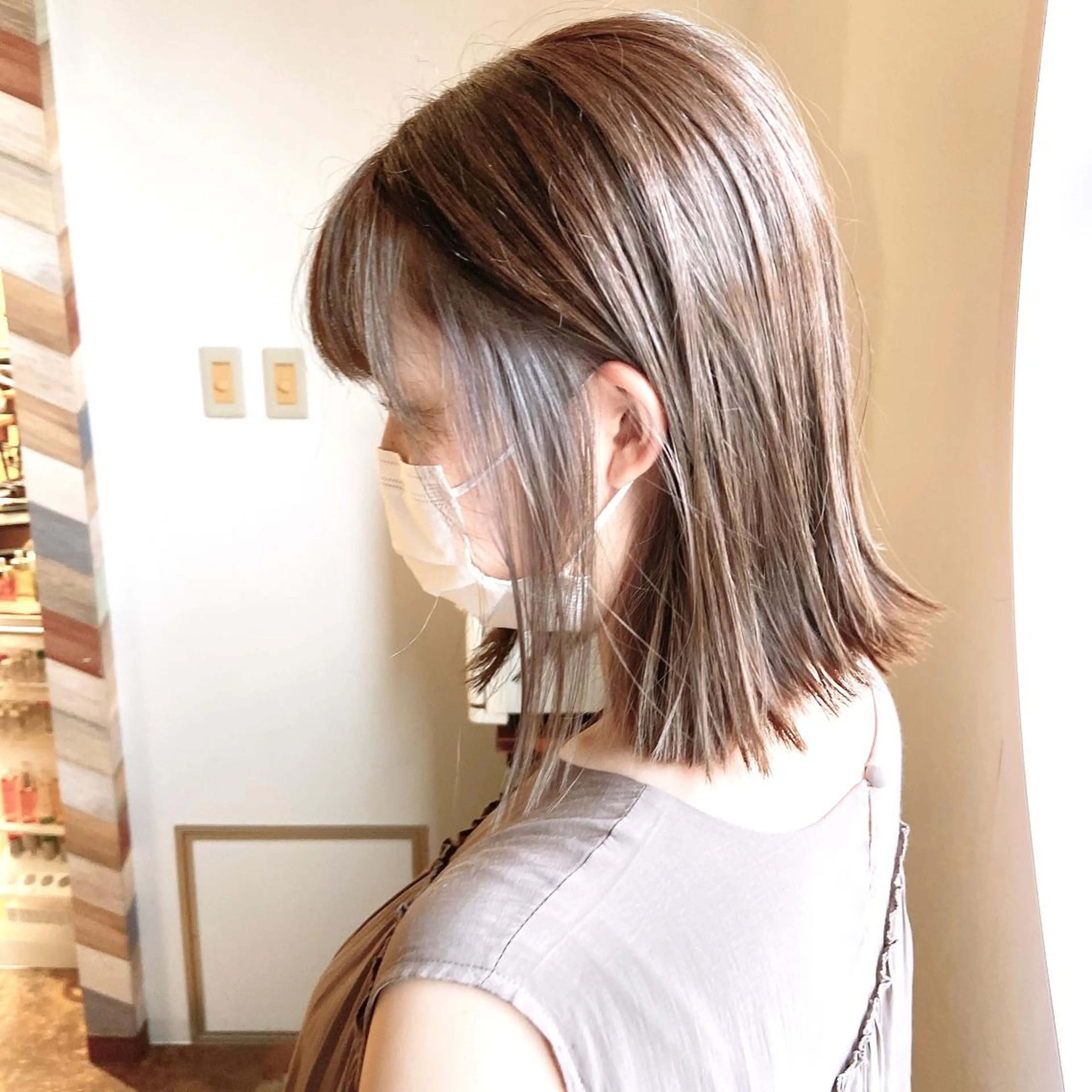 ミディアム NAKAHARA TSUKUSHIのヘアスタイル