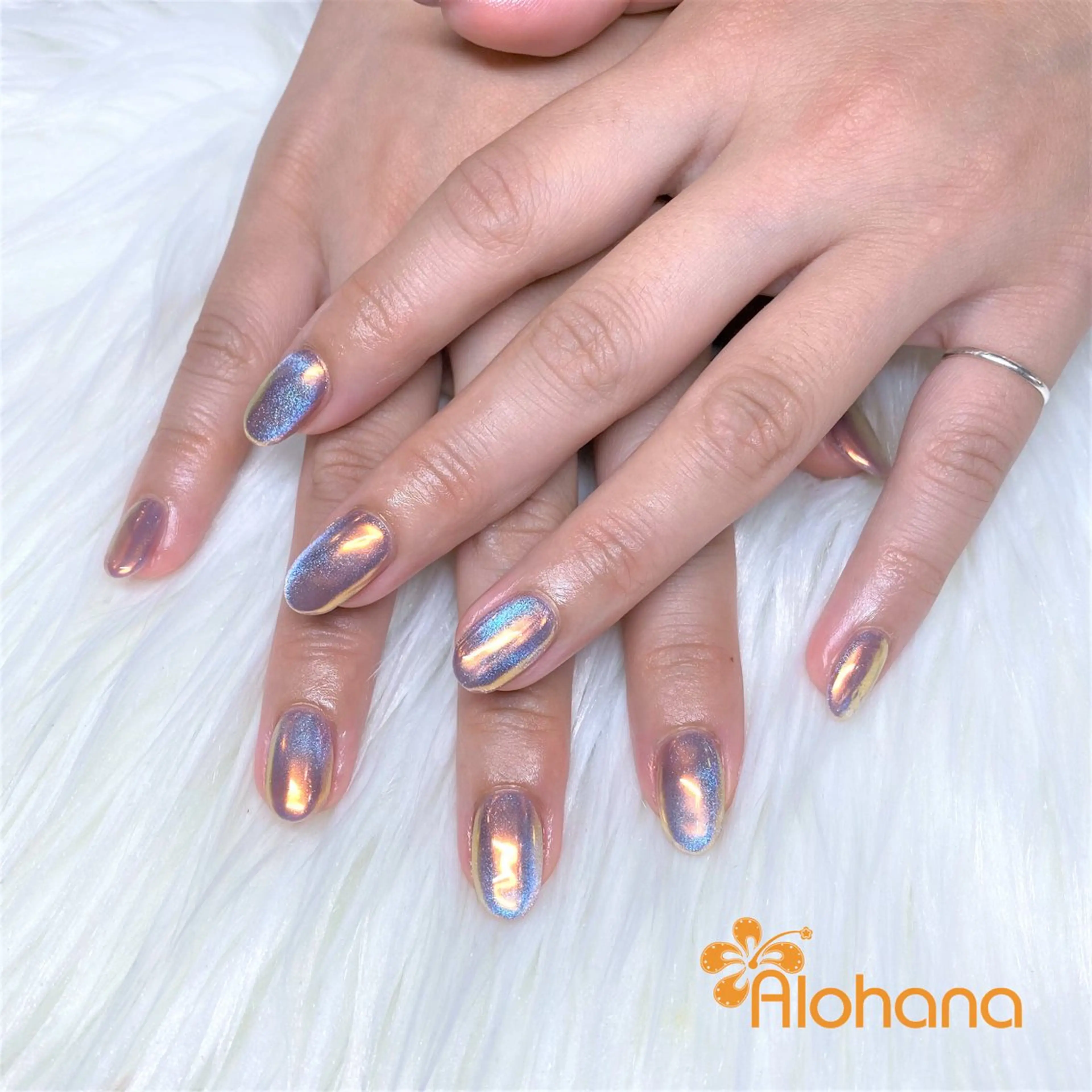 ネイル ニュアンスネイル ハンドネイル Alohana Minaのネイルデザイン