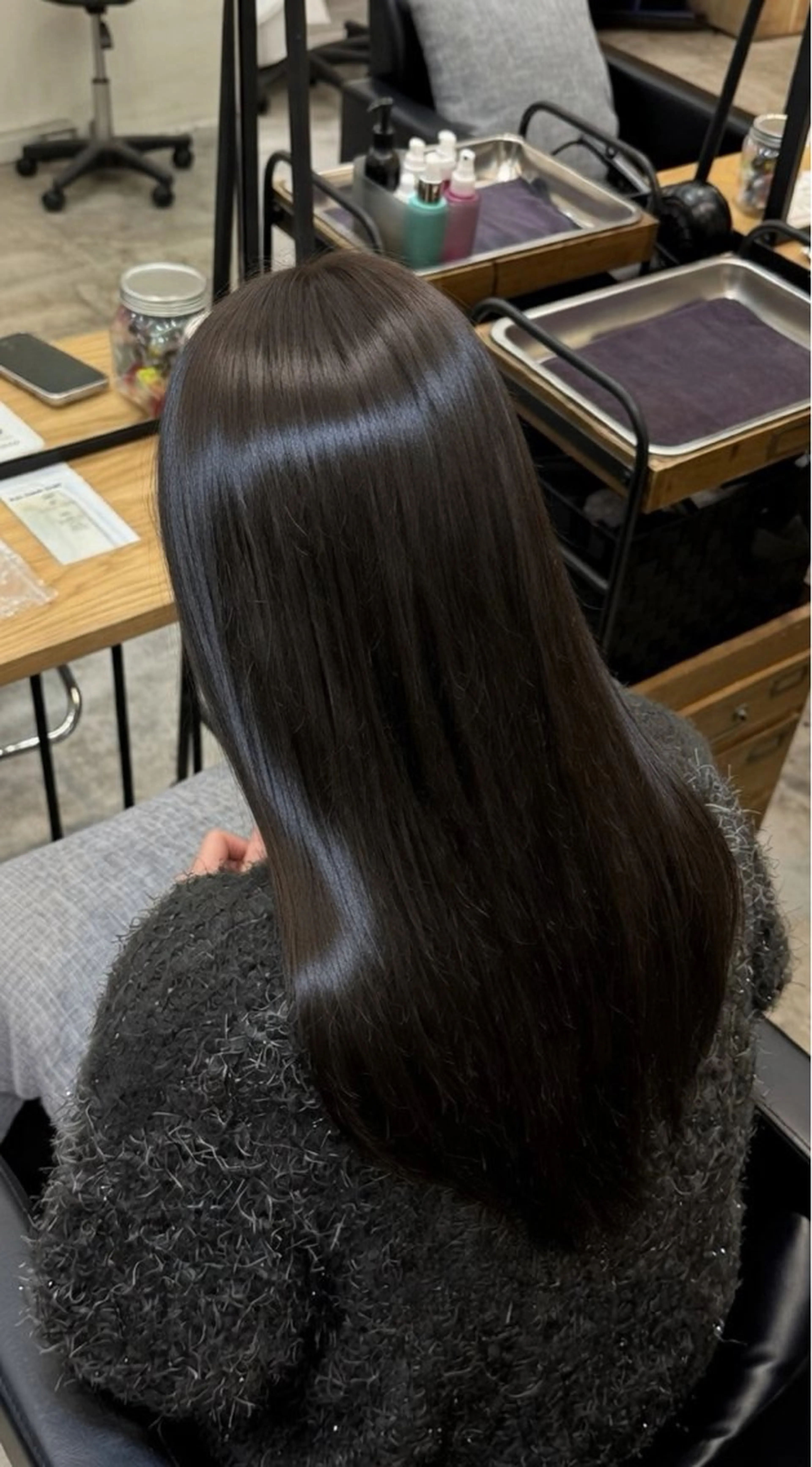 ロング 透明感カラー/ 新宿駅東口/ユズキのヘアスタイル