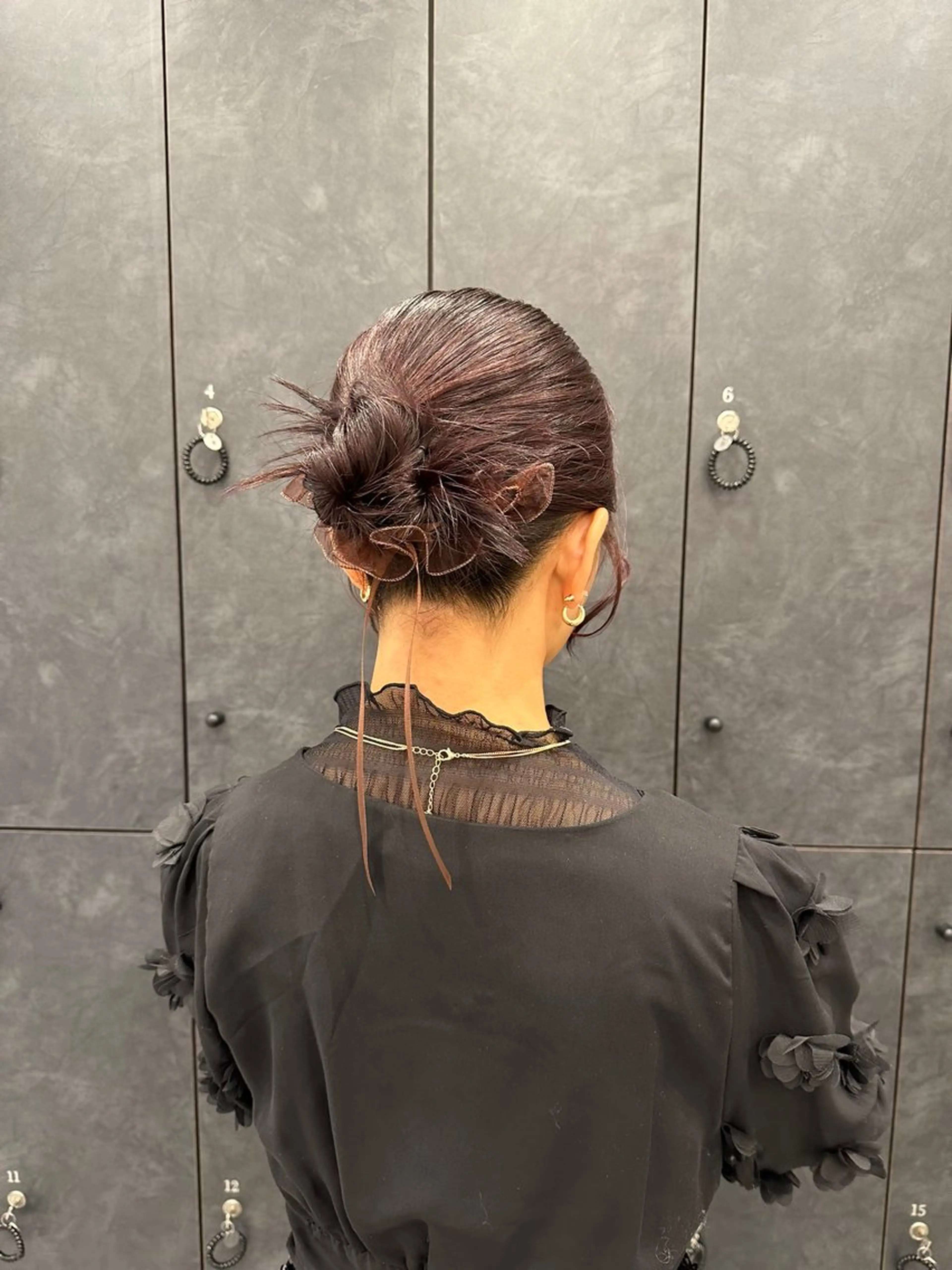 ショート ヘアアレンジ 銀座/ヘアセット/ 島村美帆のヘアスタイル