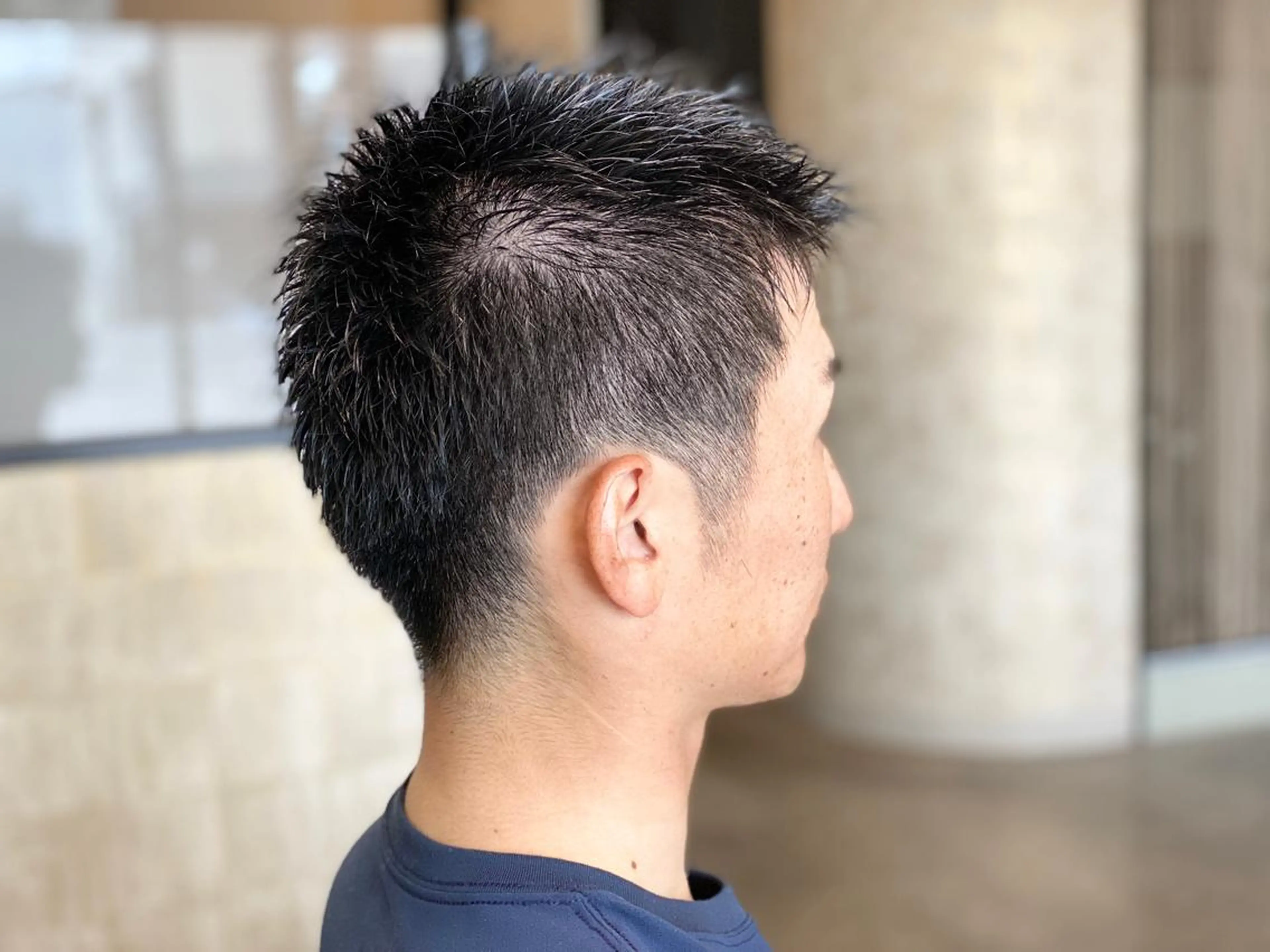 メンズ 宮城 将大のヘアスタイル