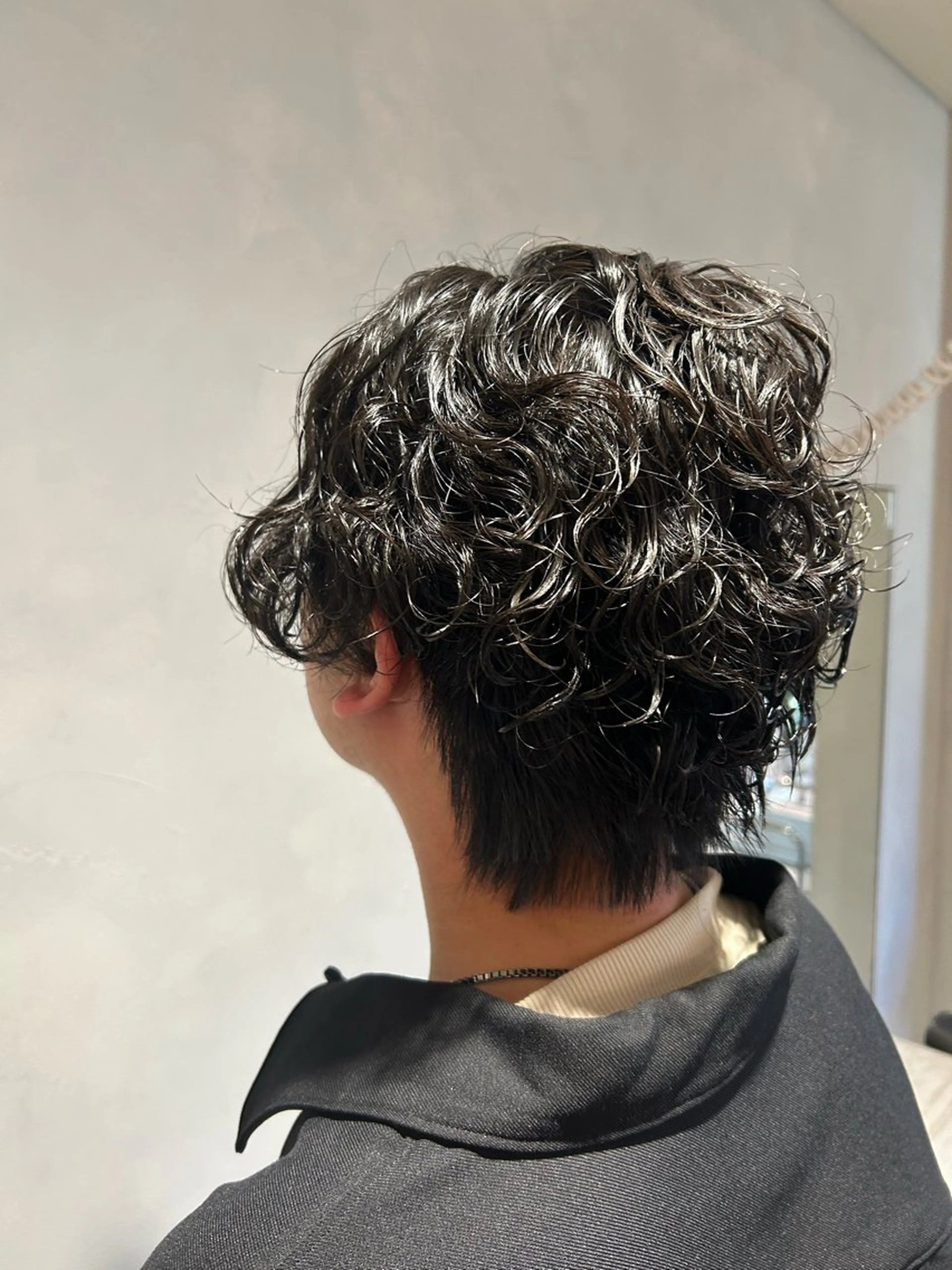 ショート カラー パーマ メンズ IT by ALBUM立川のヘアスタイル