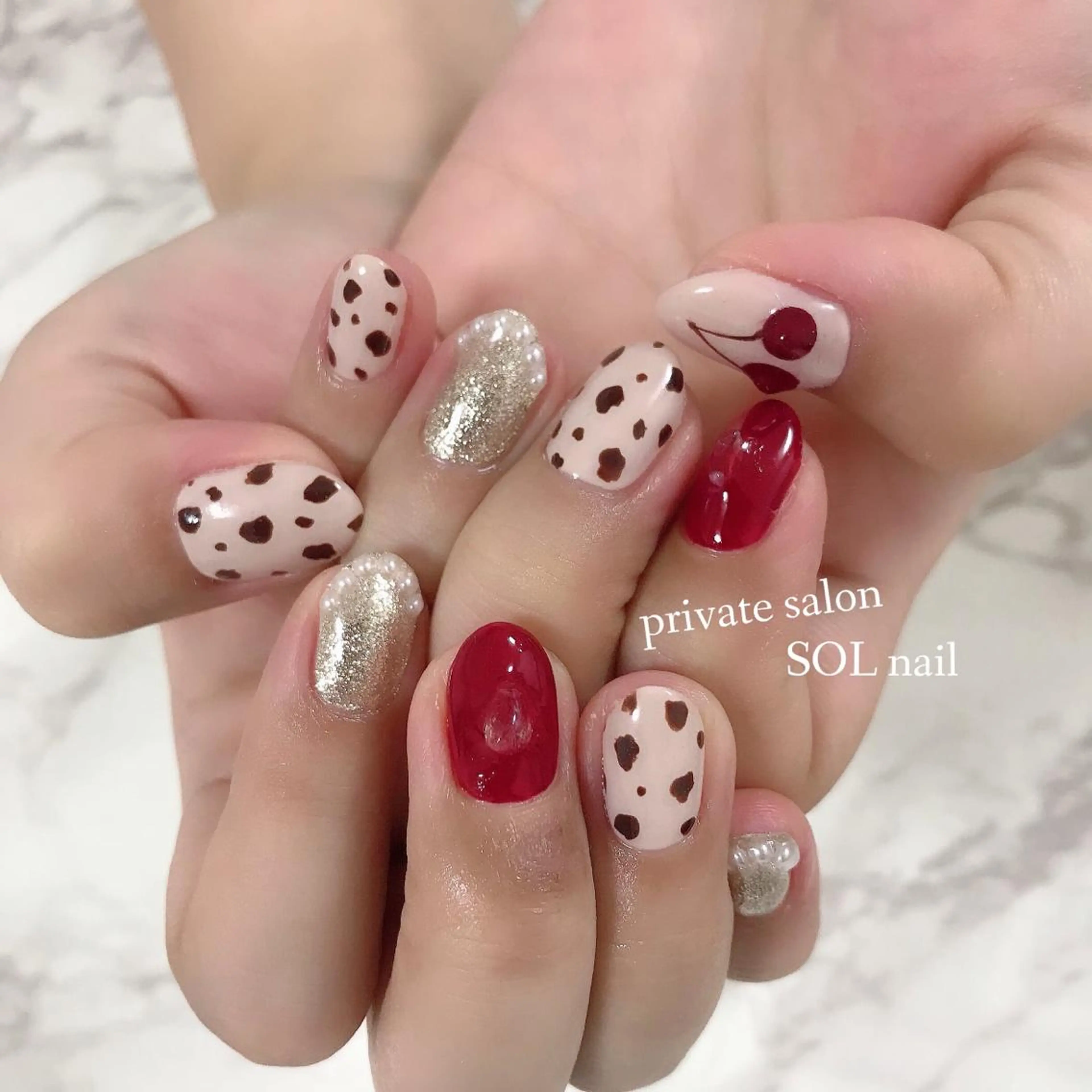 ネイル ハンドネイル SOL NAILのネイルデザイン