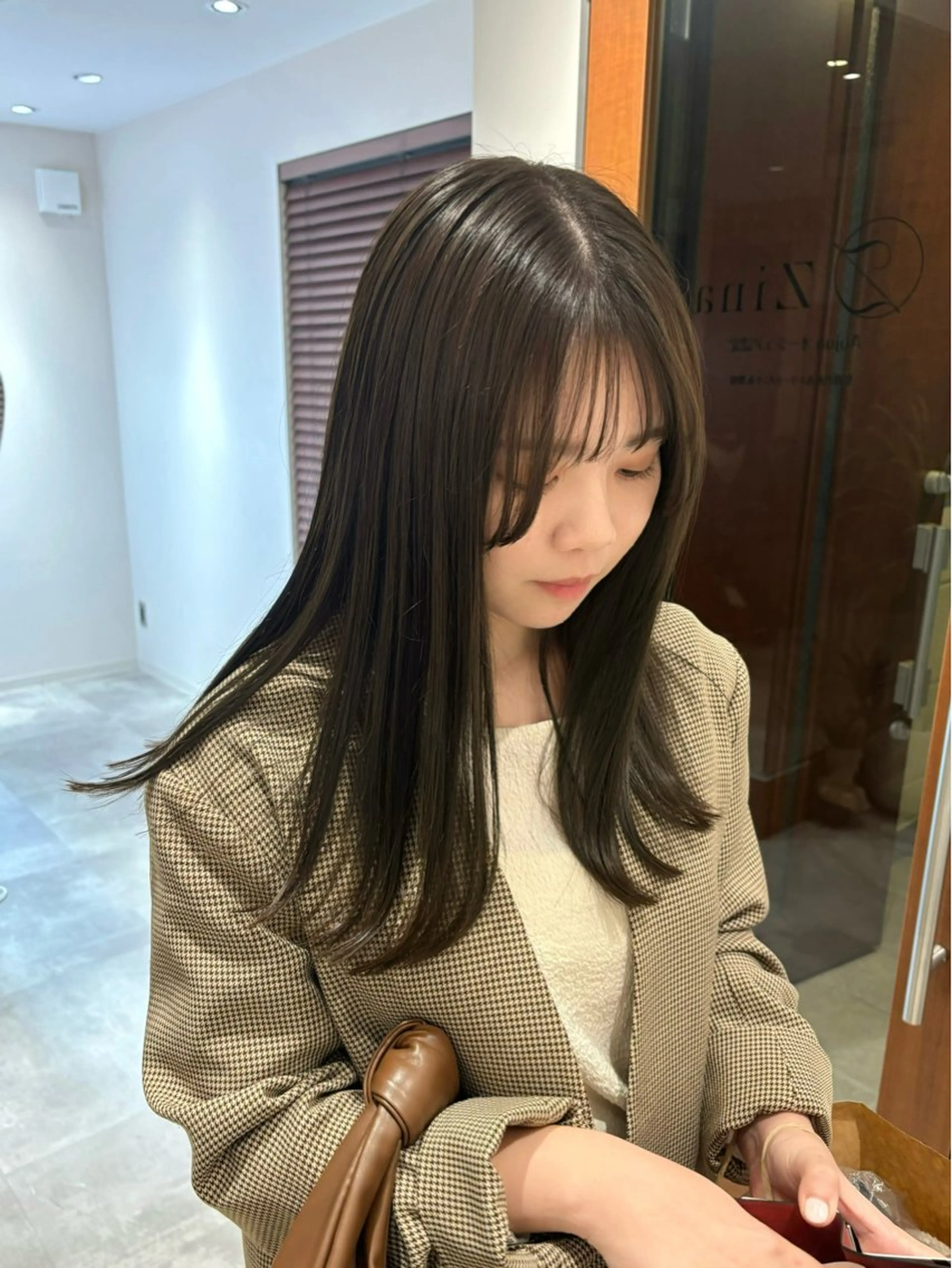 カット＋ケアカラー＋aujua5step超音波Tr❣️の写真