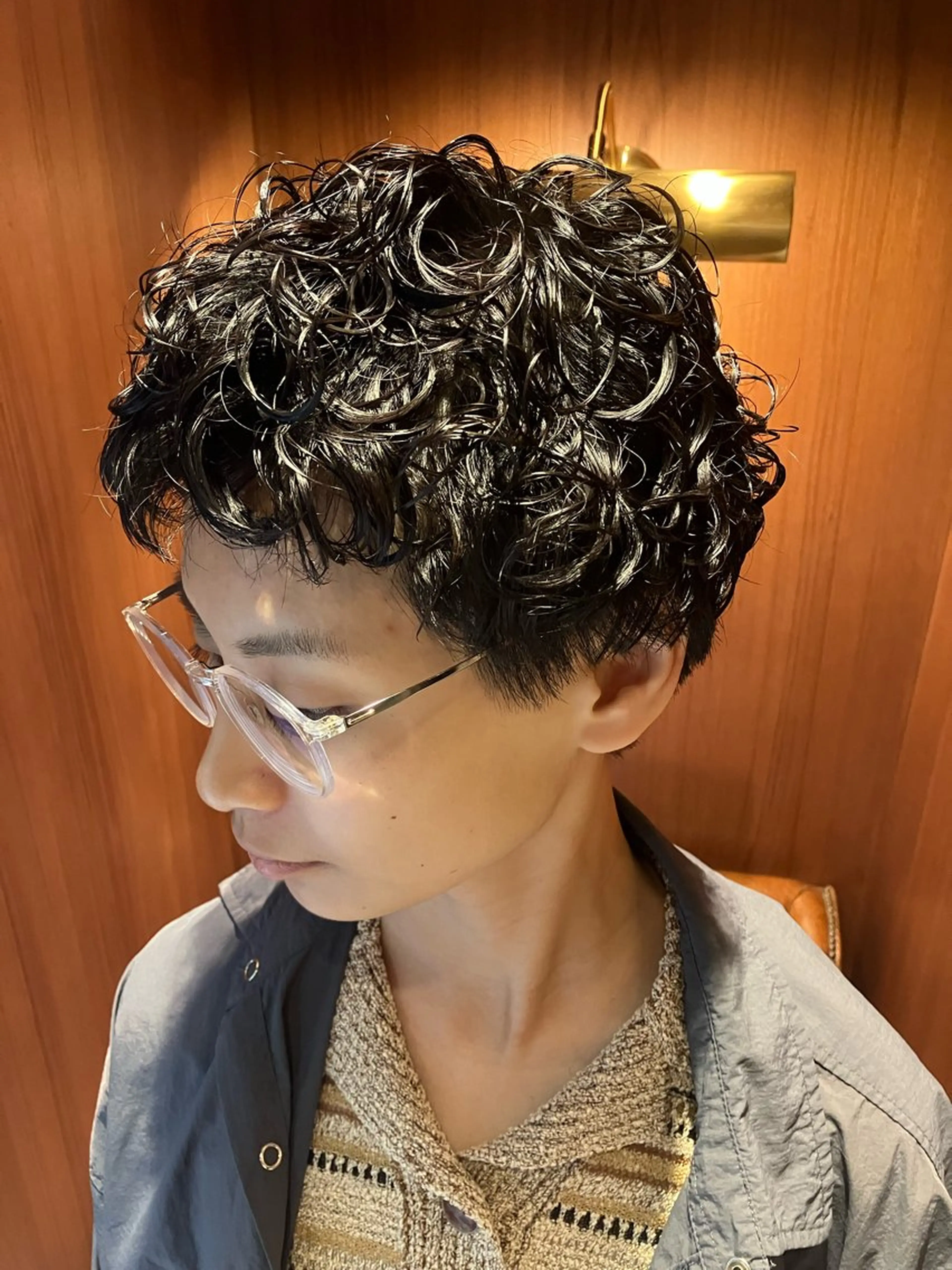 ショート パーマ SAKI SAKIのヘアスタイル