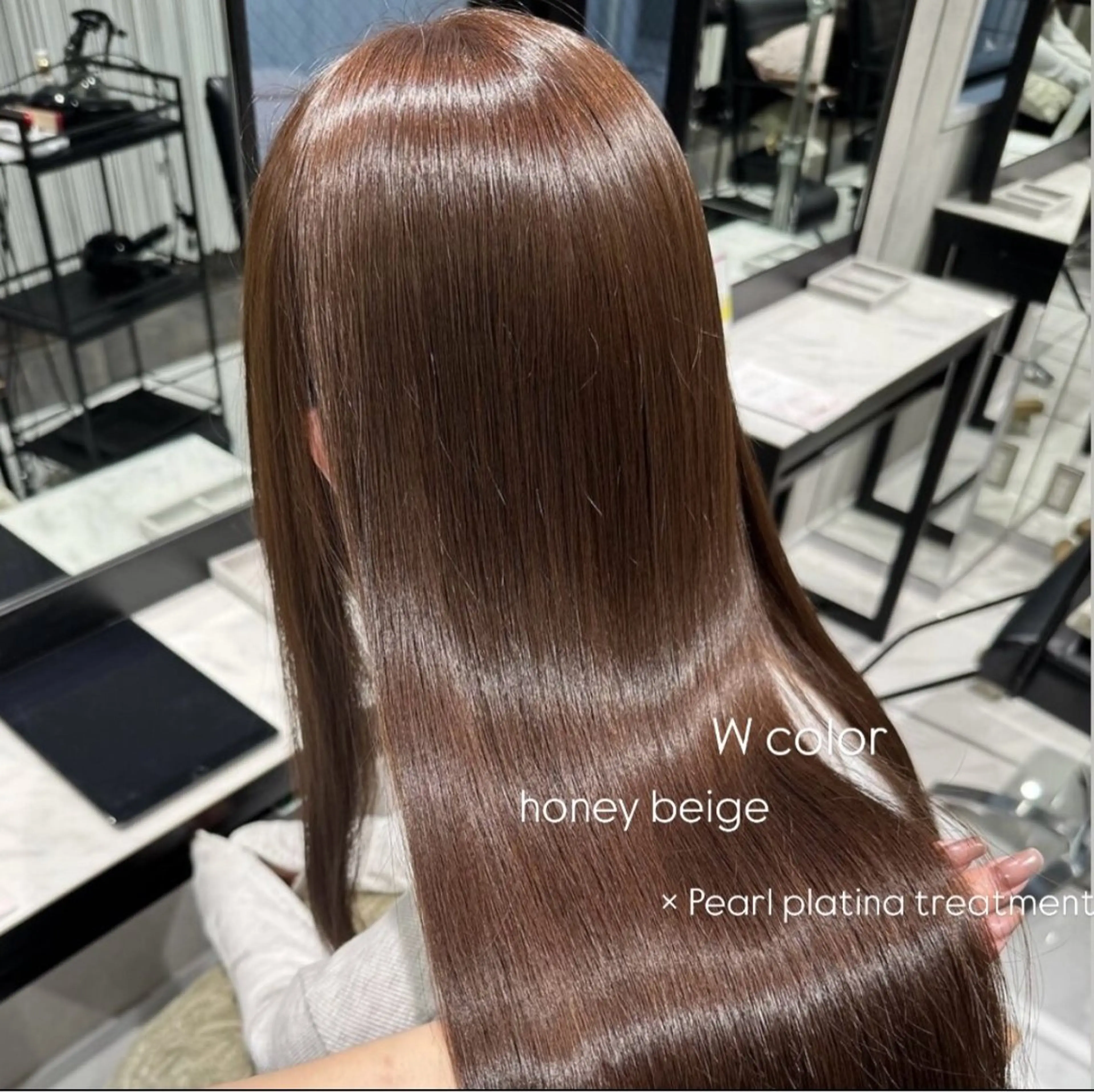 ロング ヘアカラー 愛されcolor💘 Aina/ツヤ髪のヘアスタイル