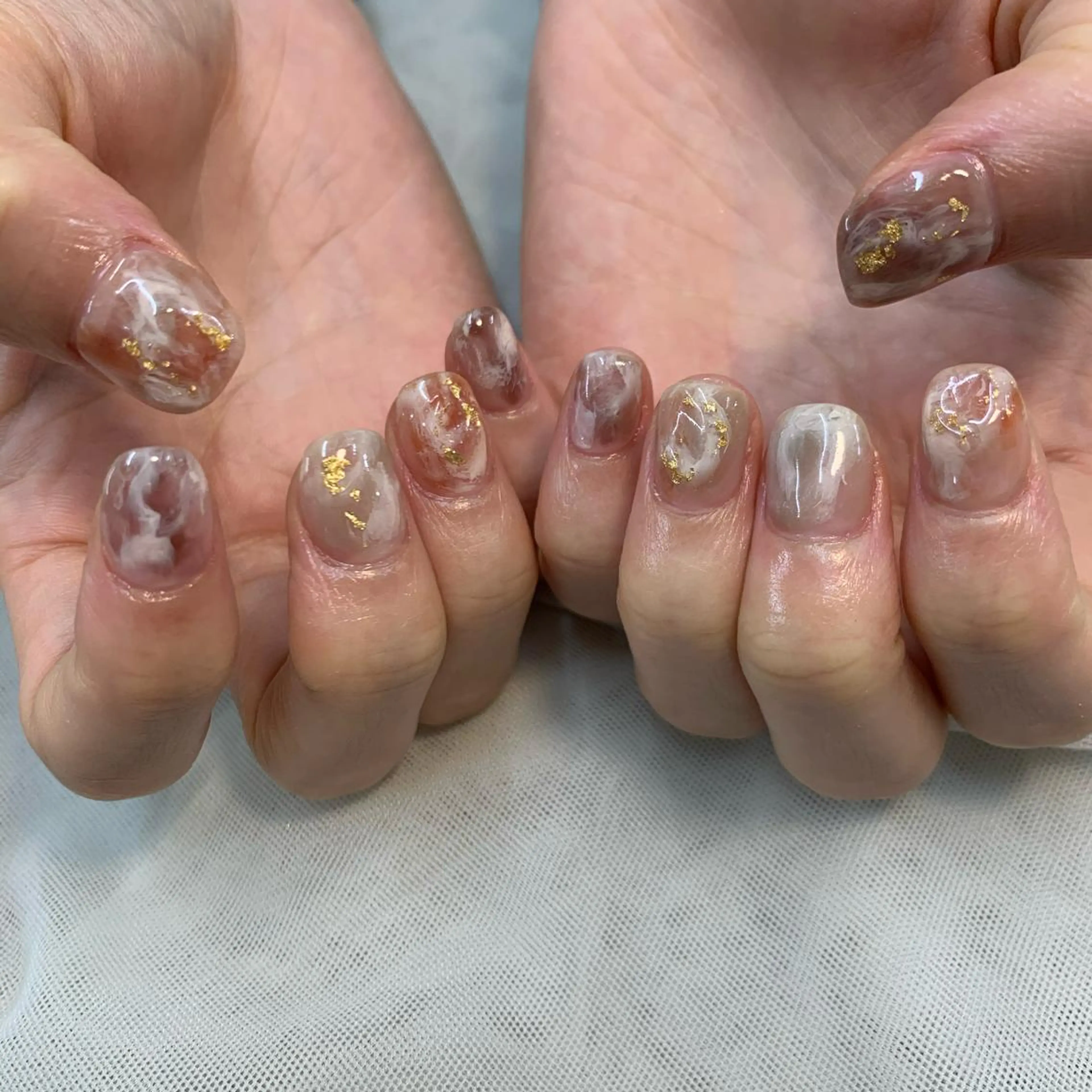 ネイル 新宿ニュアンスネイル makotoのネイルデザイン