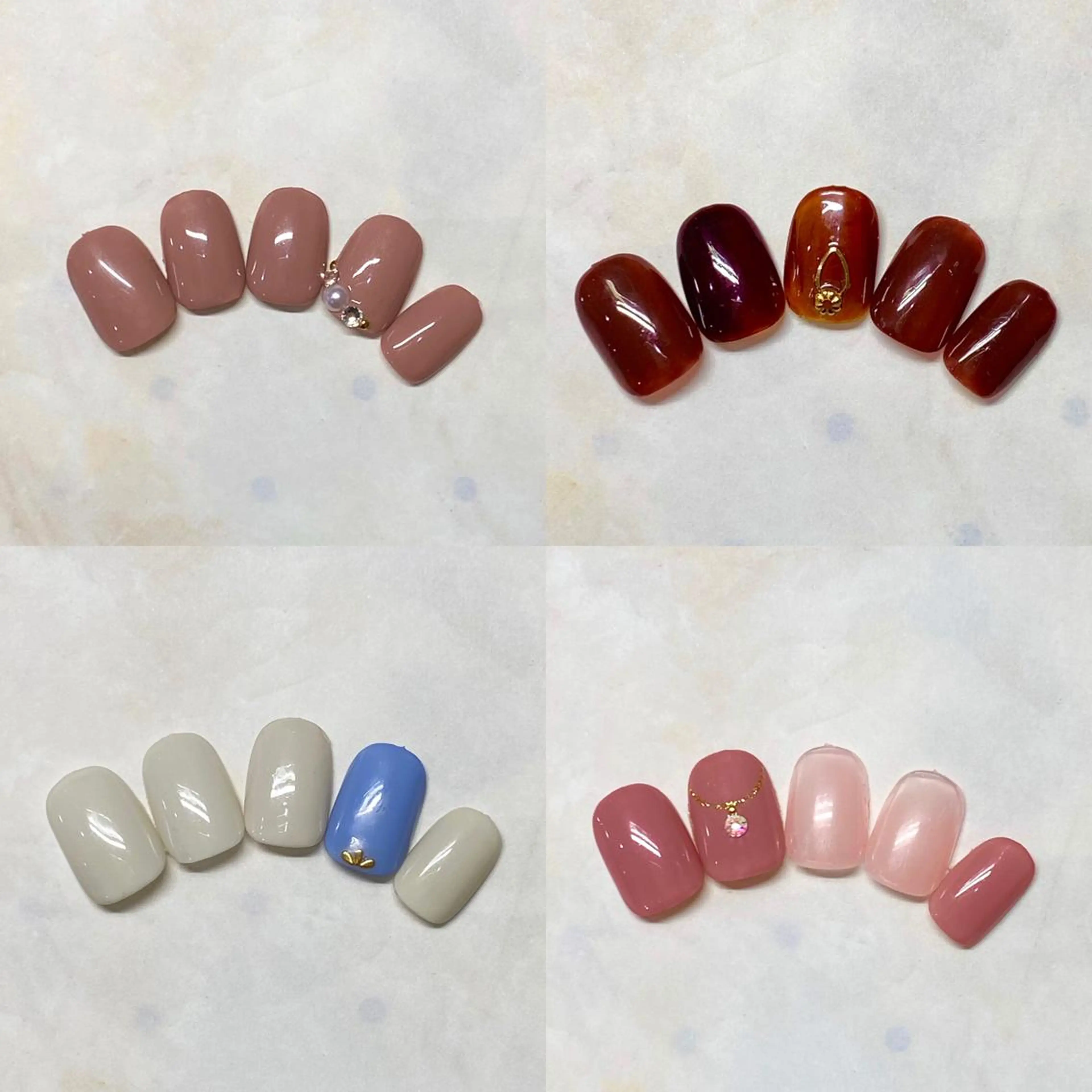 ネイル ジェルネイル オフィスネイル Nail&eye Belire 新宿のネイルデザイン