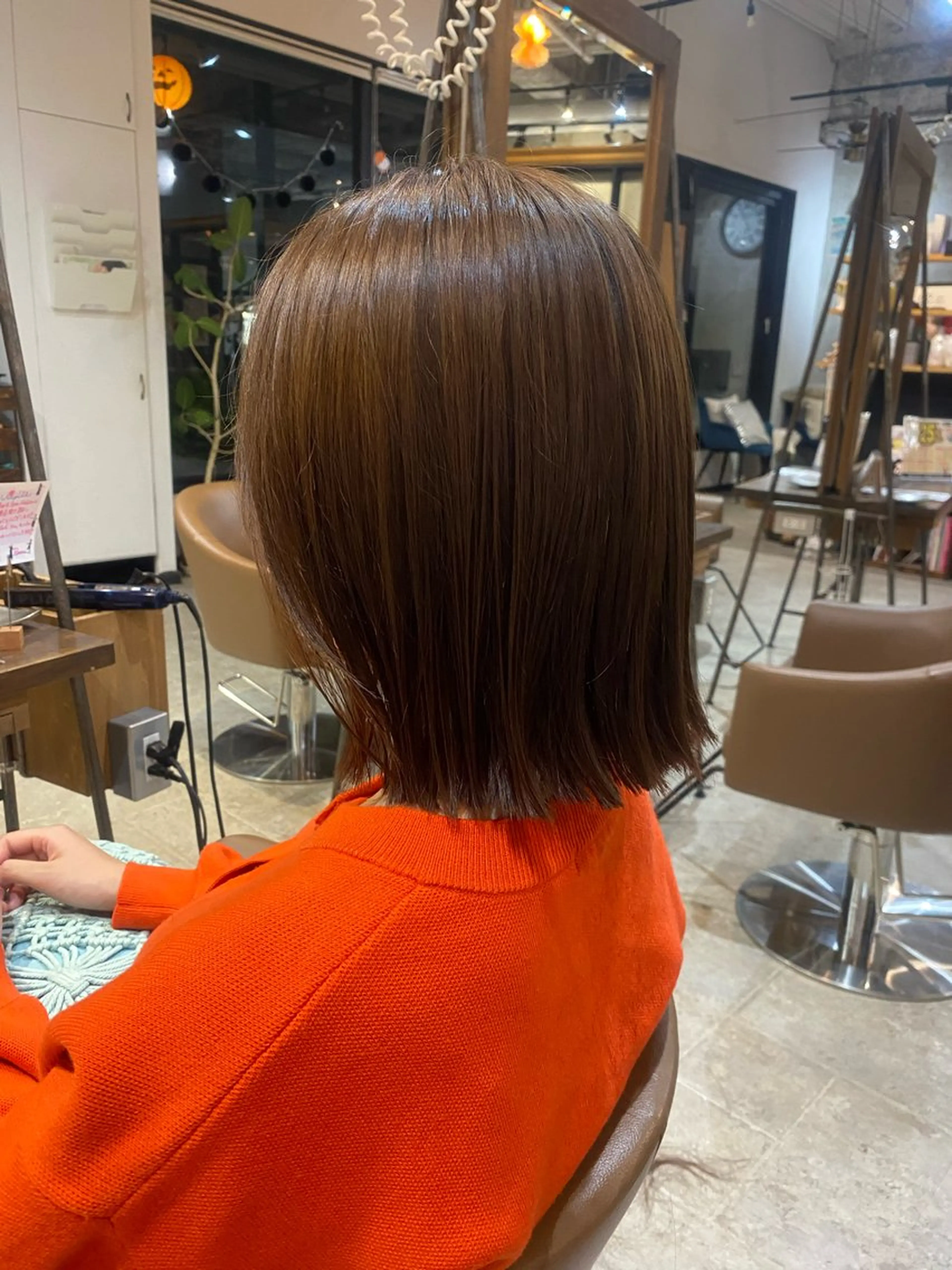 ショート 切りっぱなしボブ ボブ カット 中山 実優のヘアスタイル