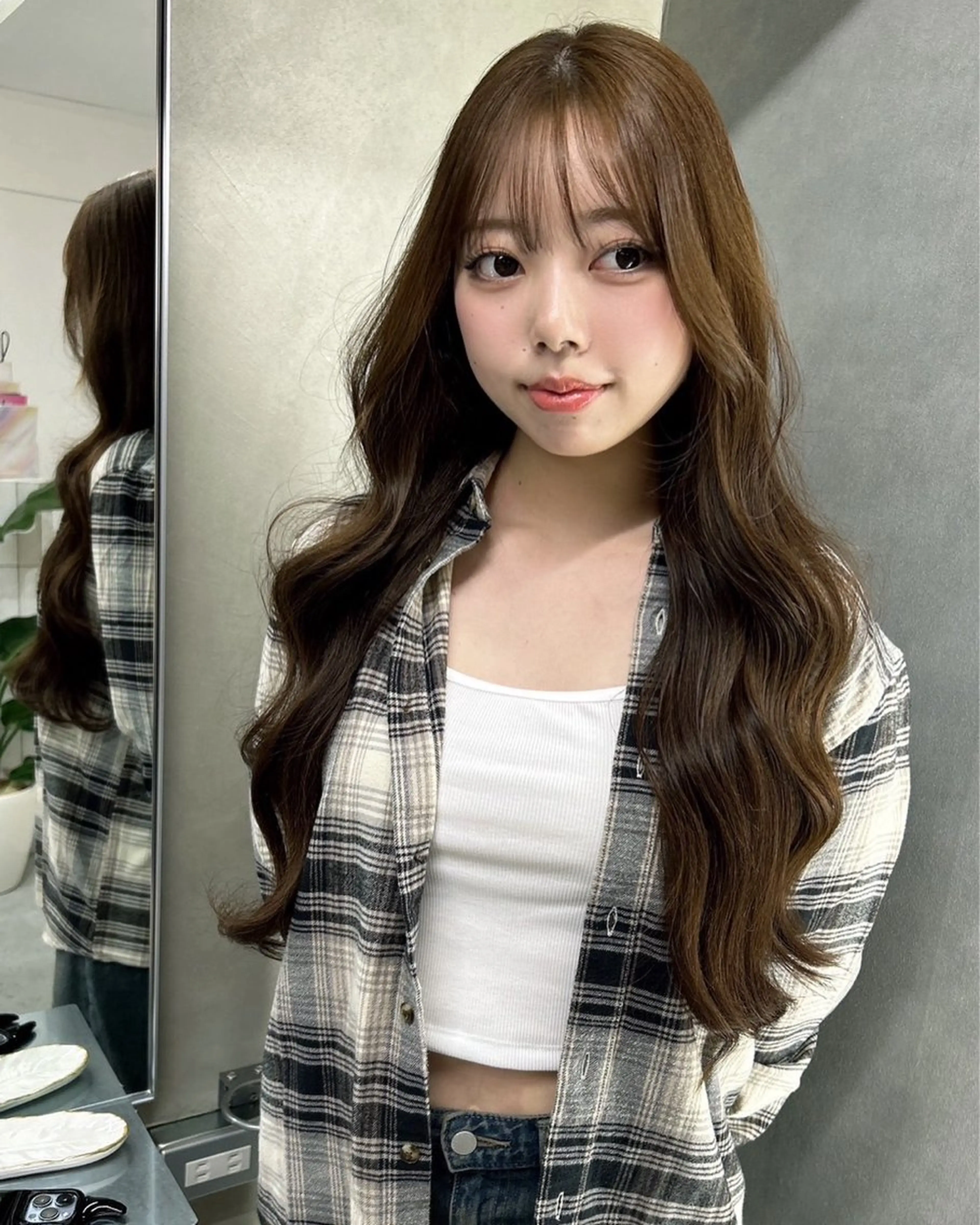 ロング 木本晴香/髪質改善 /艶カラー透明感のヘアスタイル