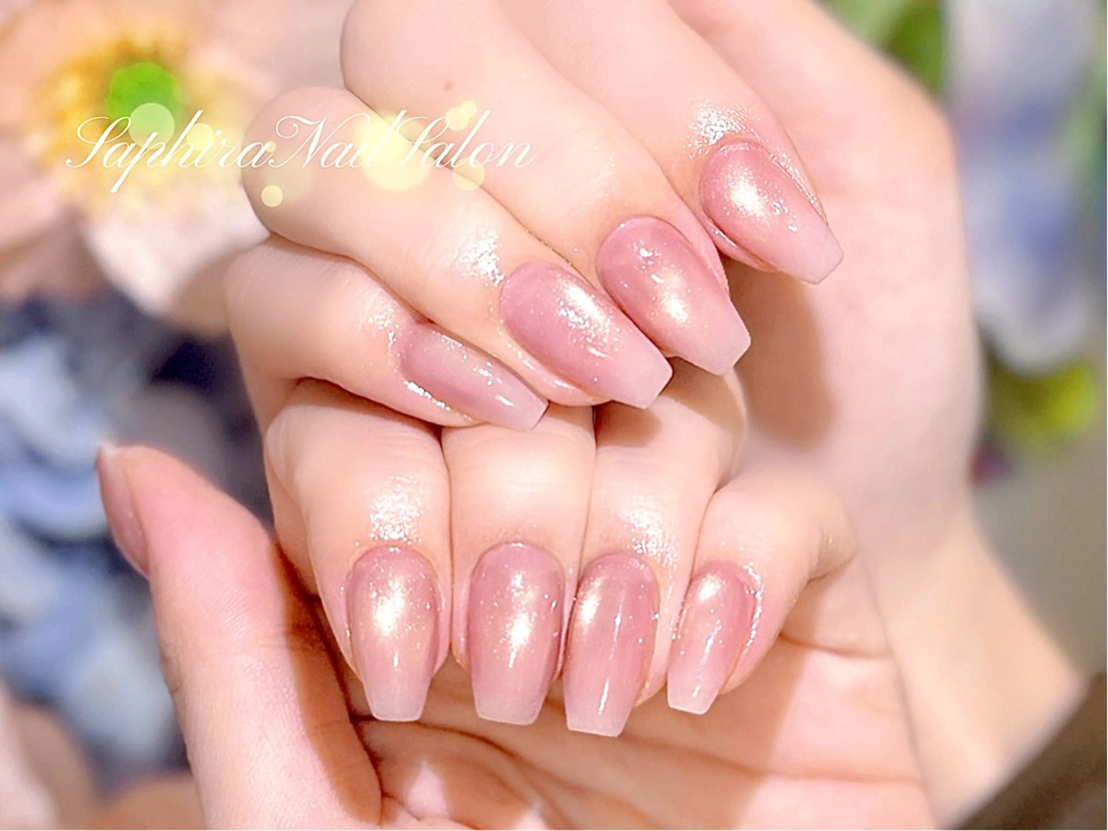カラー ハンドネイル Saphiraネイル サロン錦糸町のネイルデザイン