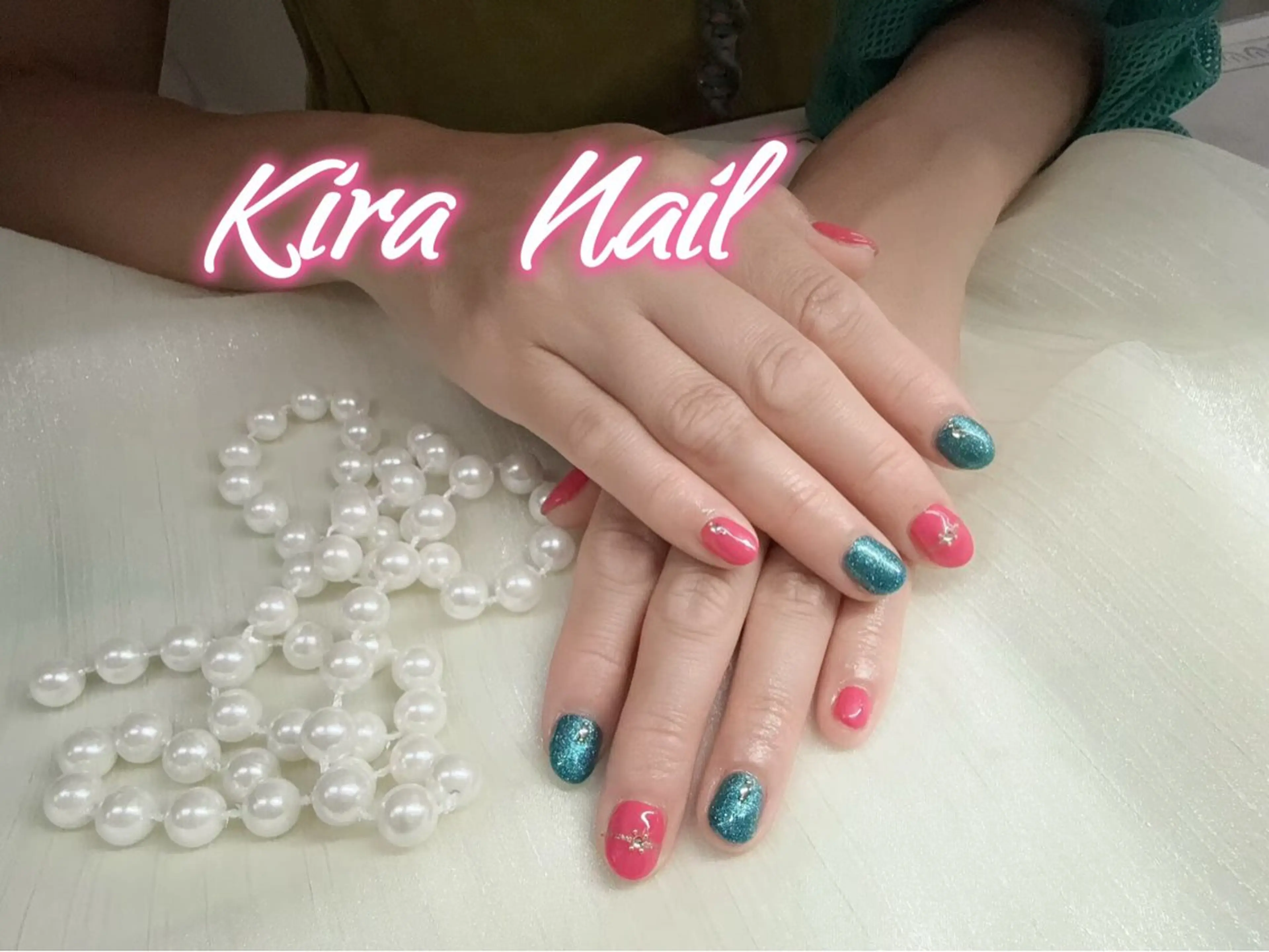 ネイル ハンドネイル Kira Nail 🍀AOのネイルデザイン