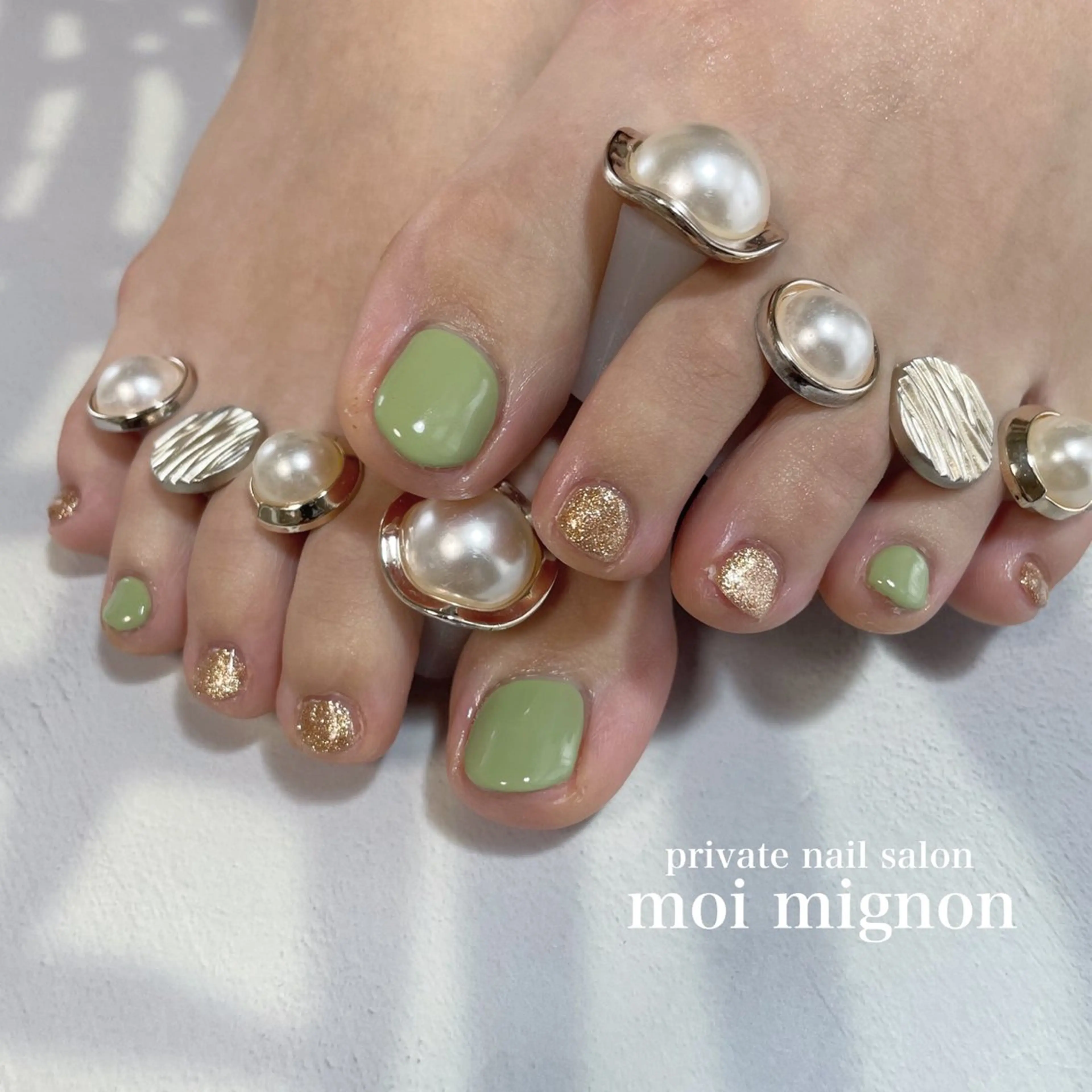 ネイル フットネイル nailist Aki♡のネイルデザイン