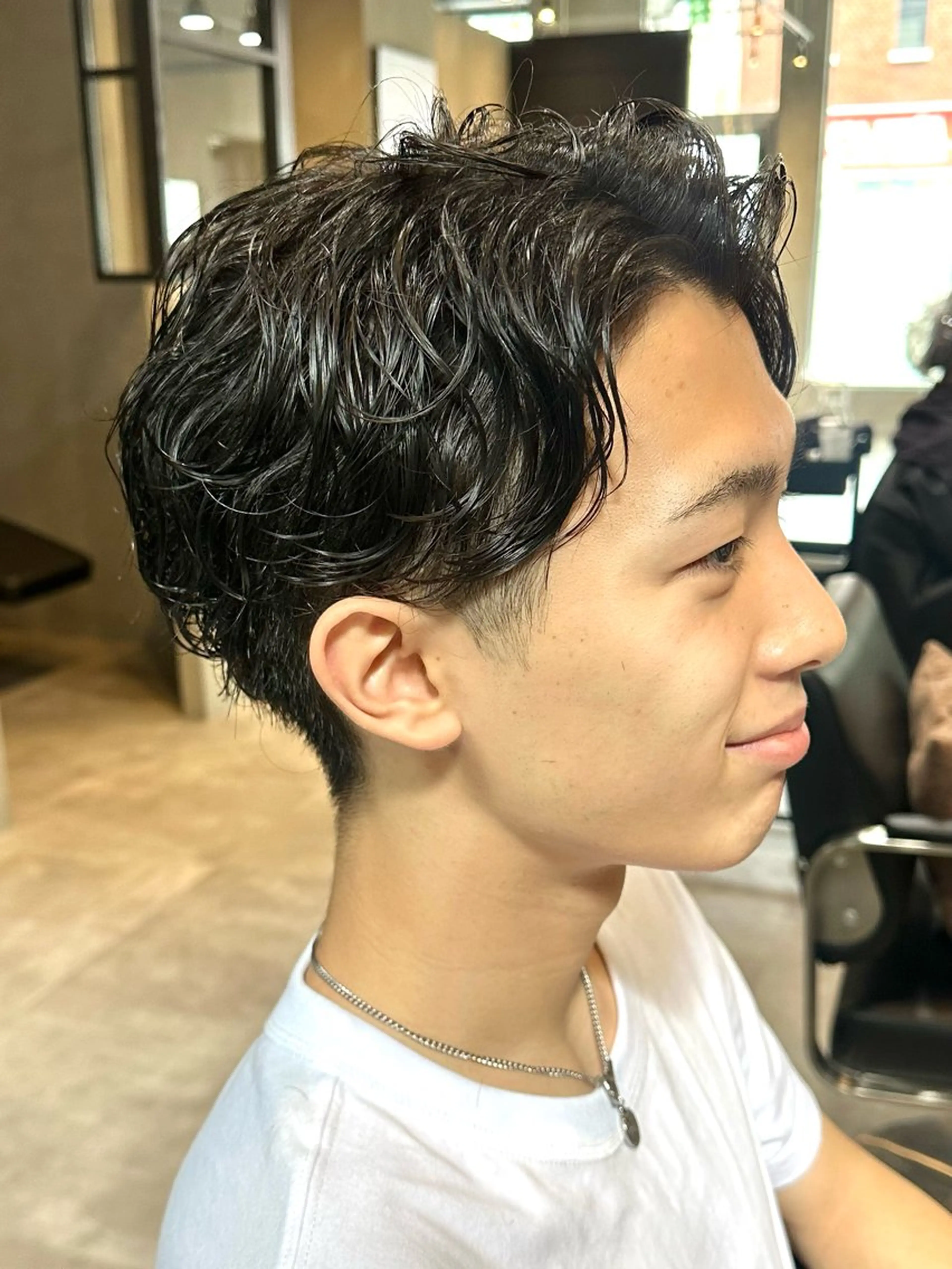 パーマ メンズ 大阪/豊中/ メンズパーマ/ちぇるのヘアスタイル