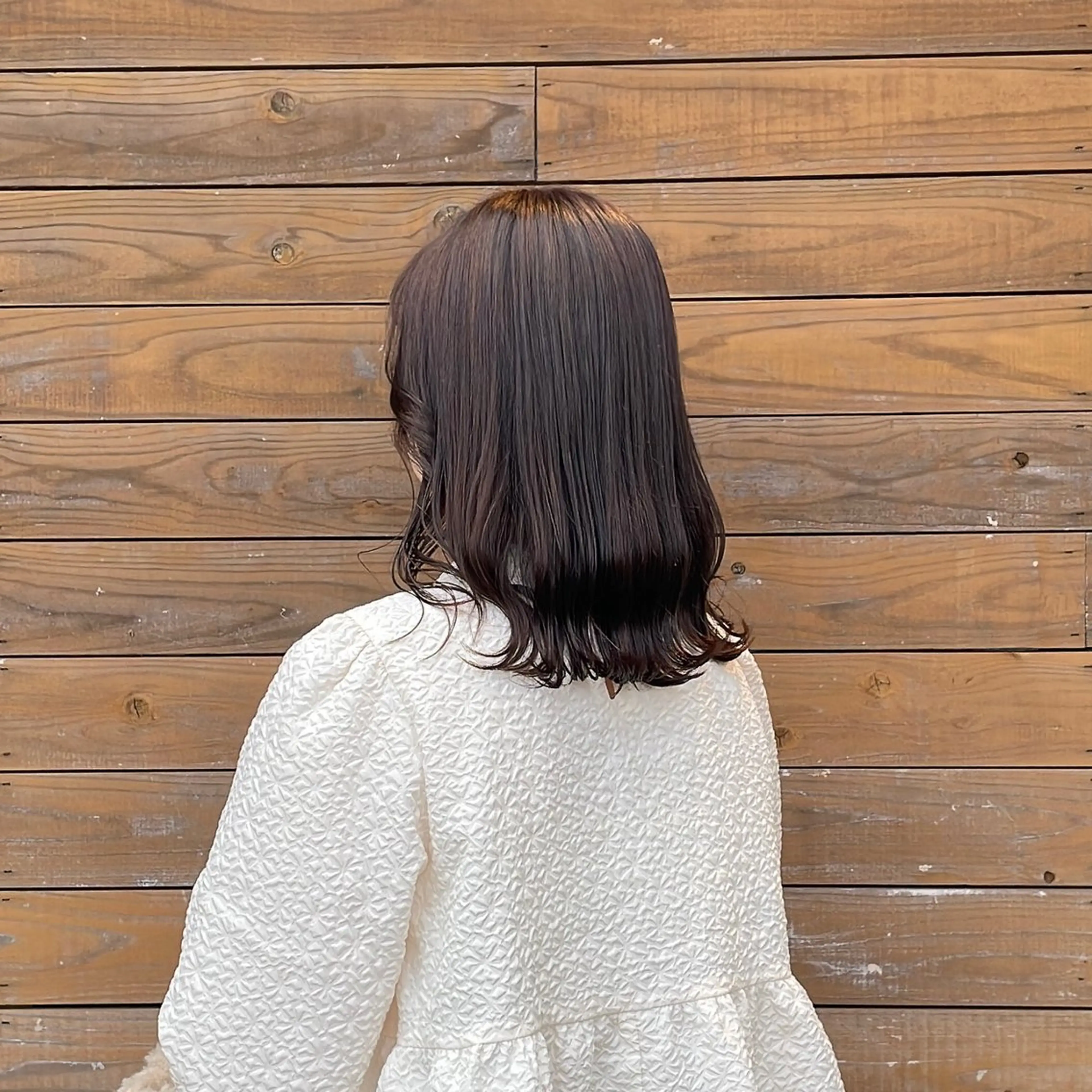 ミディアム ヘアカラー トリートメント 山口美容室/ nico/shionのヘアスタイル