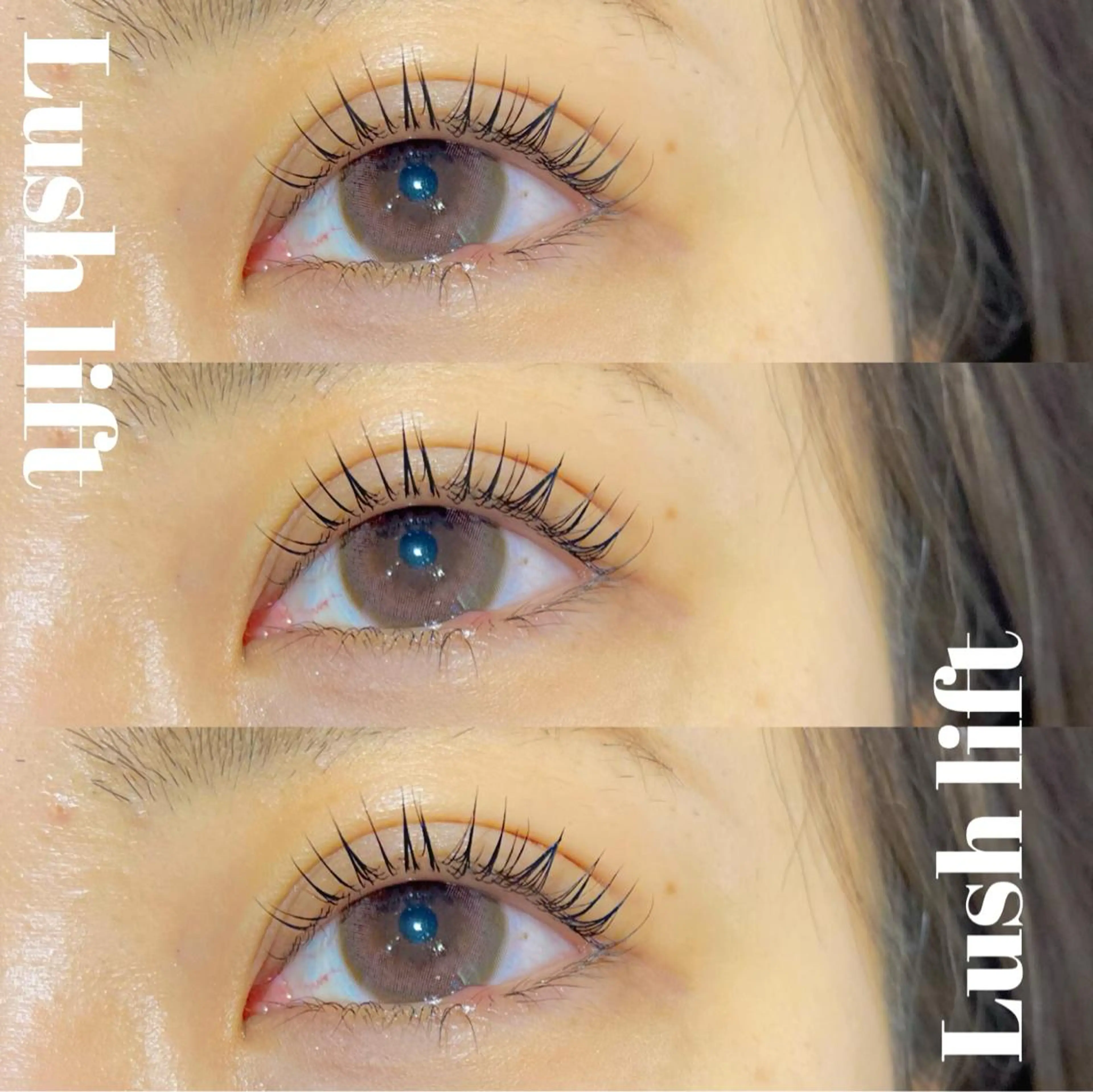 マツエク・マツパ 一重×まつ毛パーマ Earth coiffure beaute長野稲田店所属・林 愛子のマツエク・マツパデザイン