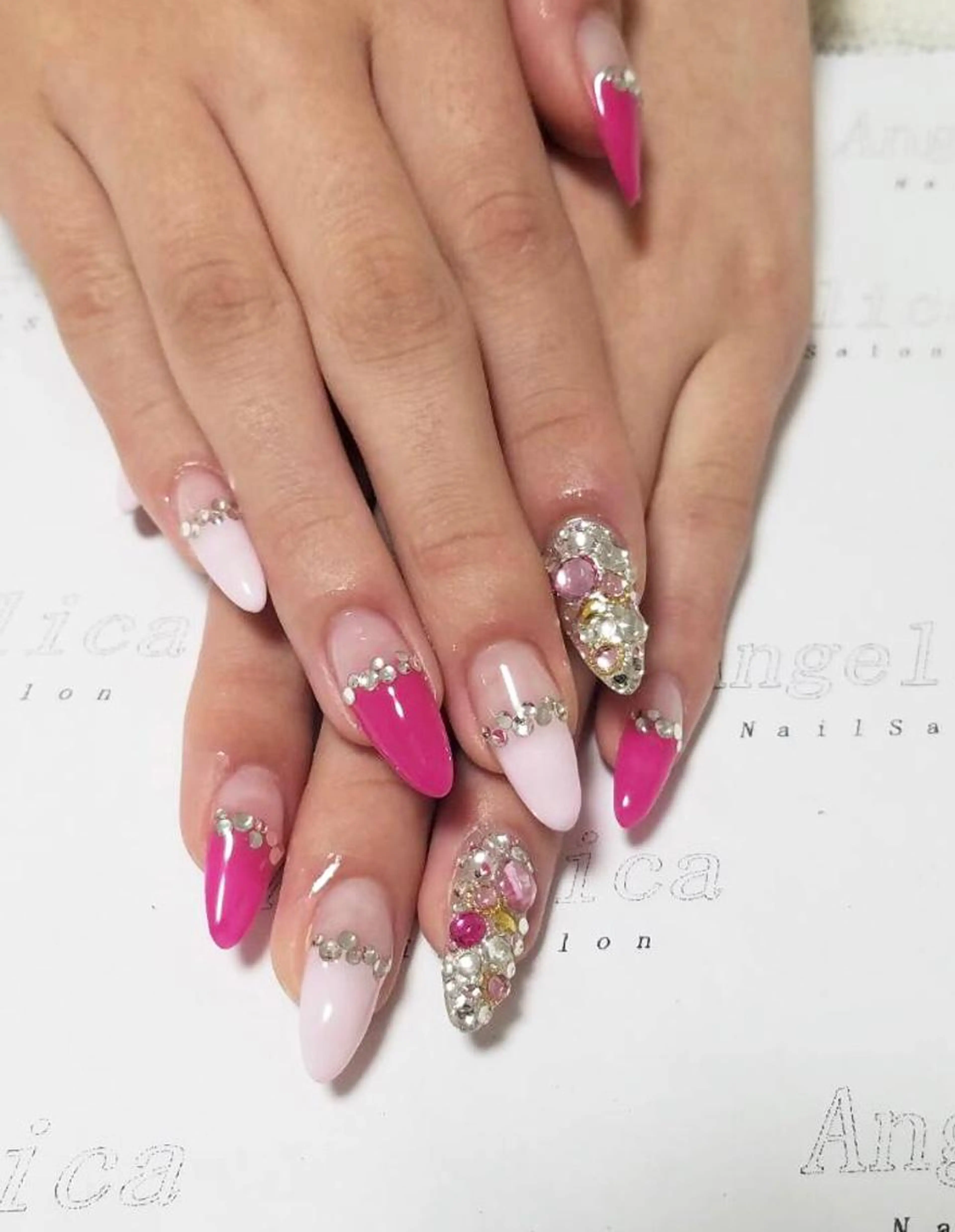 ★全員★ジェル長さ出し10本+アートやり放題(オフなし)の写真