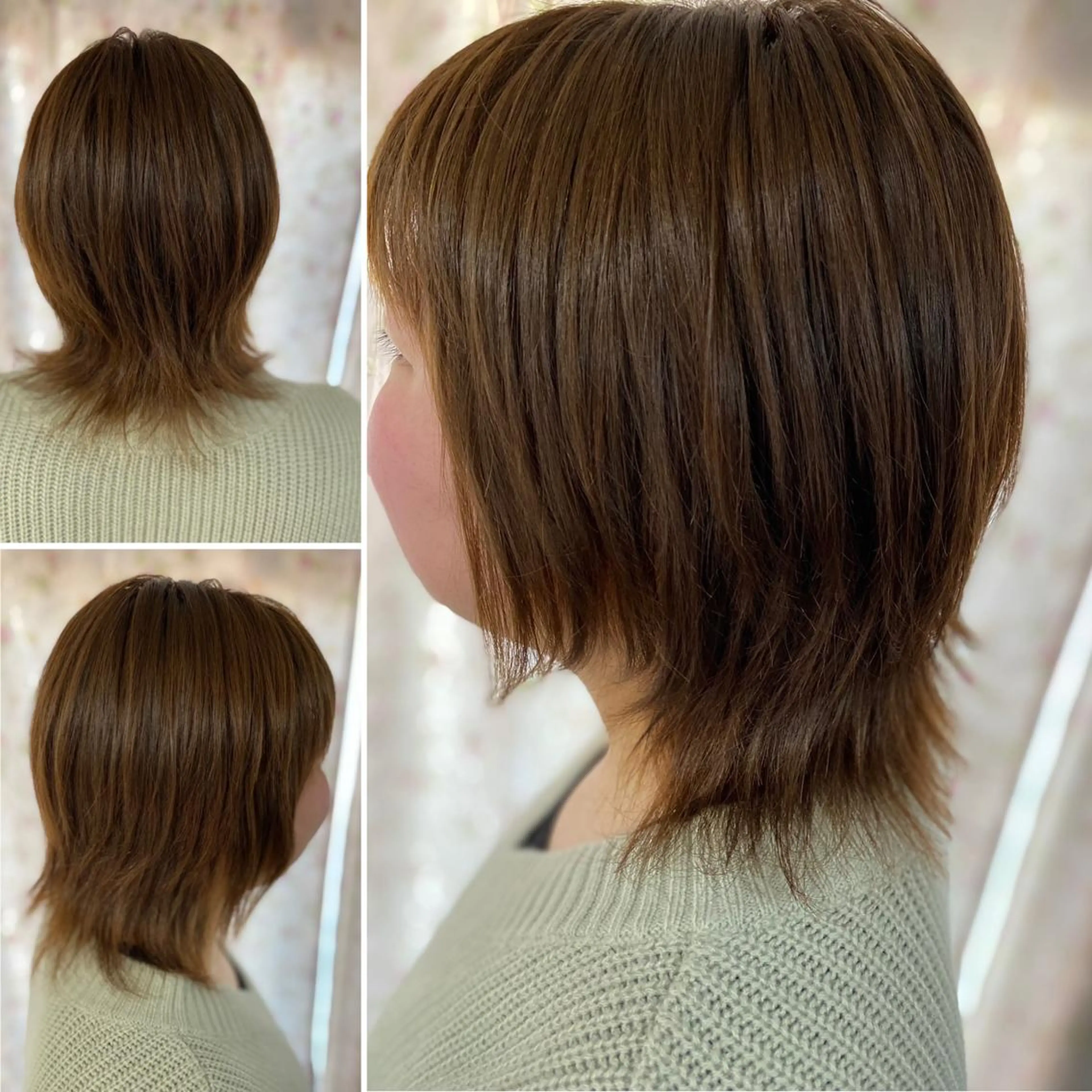 ミディアム くせ改善師 髪質改善師ゴトウのヘアスタイル