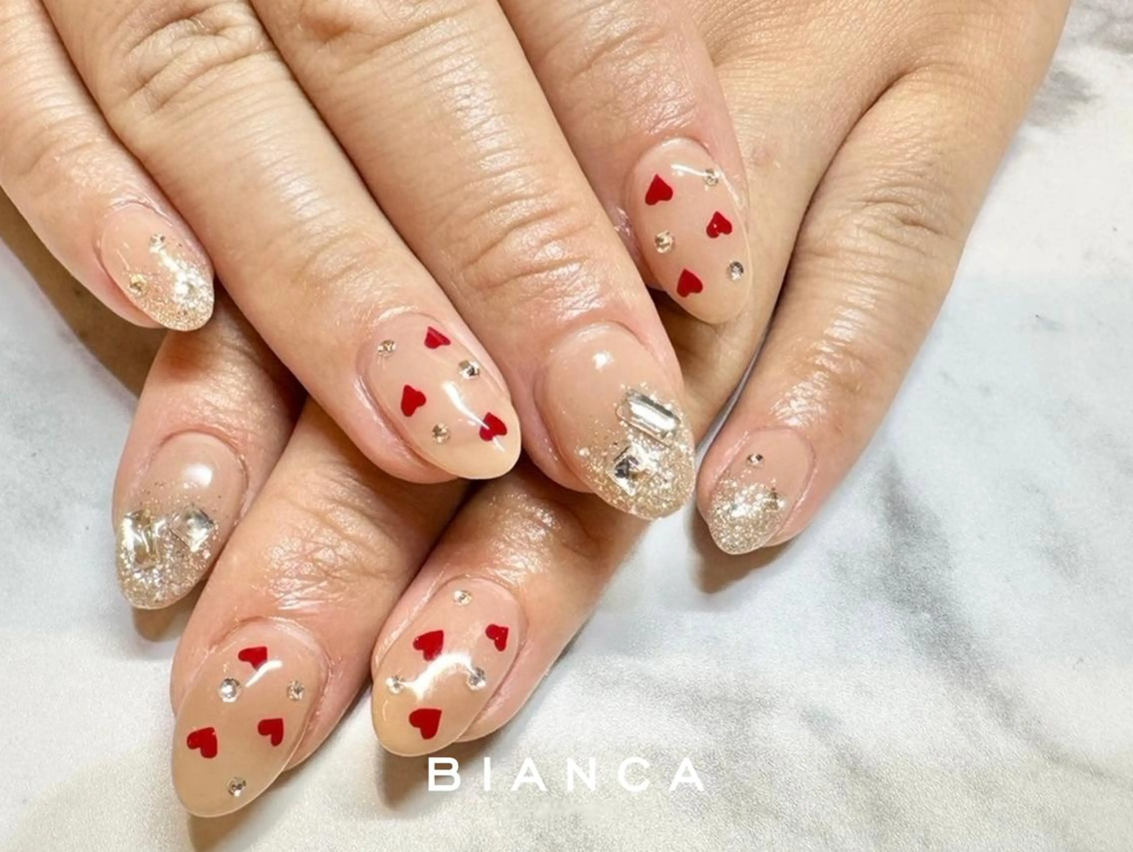 ネイル Bianca栄店 みさとのネイルデザイン