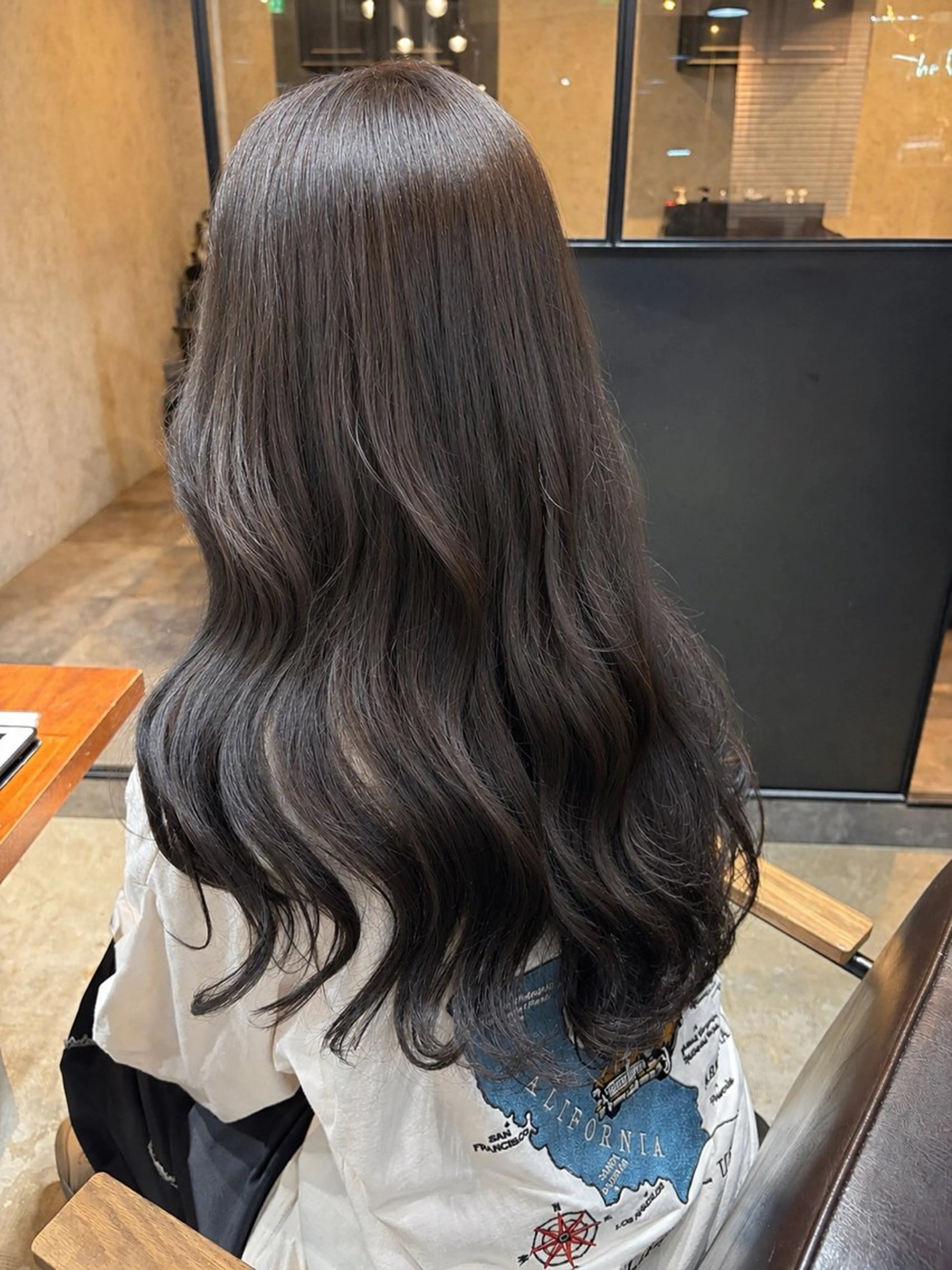 ロング カラー ヘアカラー ヘッドスパ ヘアセット 🖤TheC 橋本 HIYORI🖤⟡.のヘアスタイル