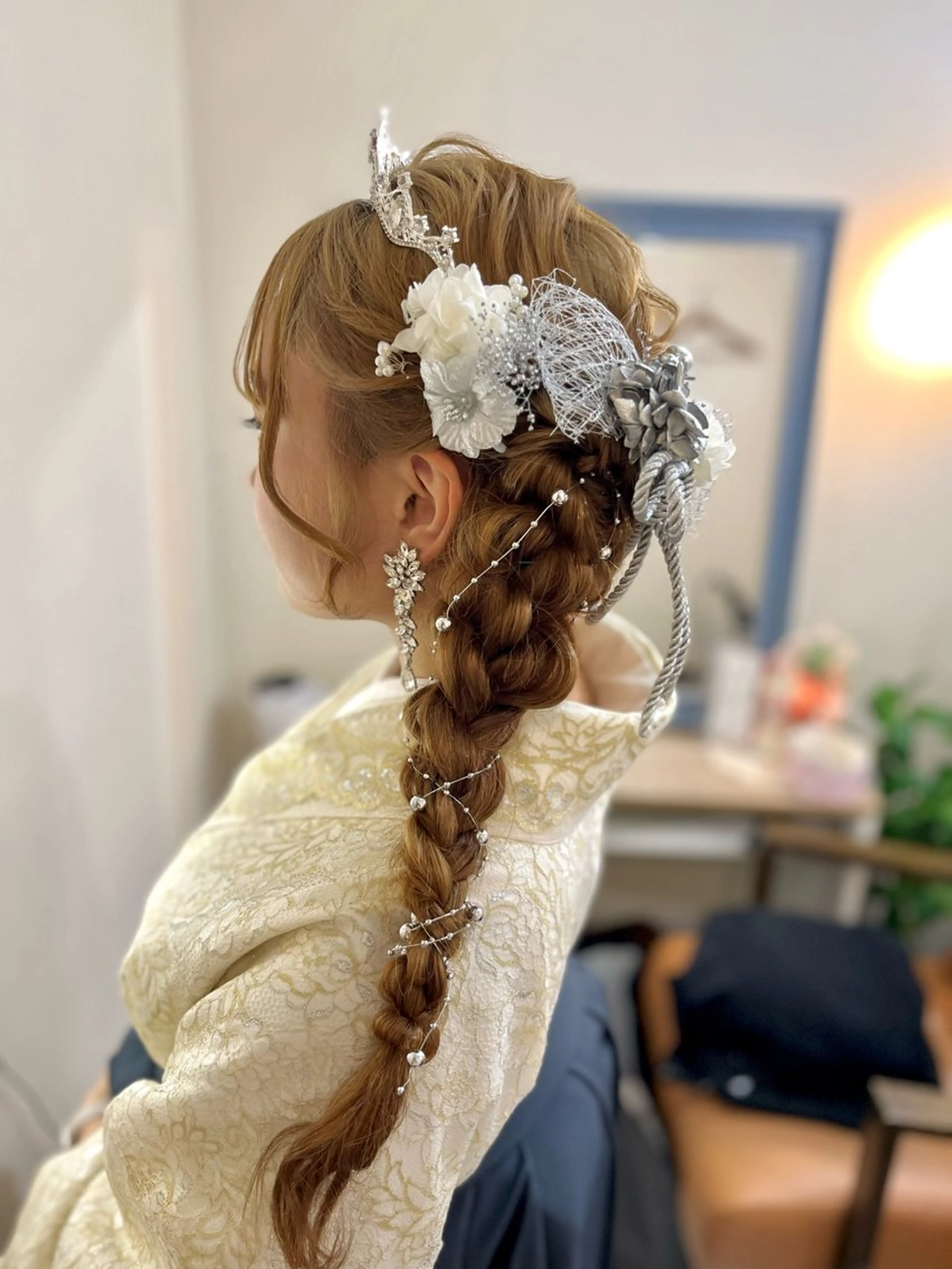 ヘアアレンジ 似合わせヘアメイク 💐オダギリチアキのヘアスタイル