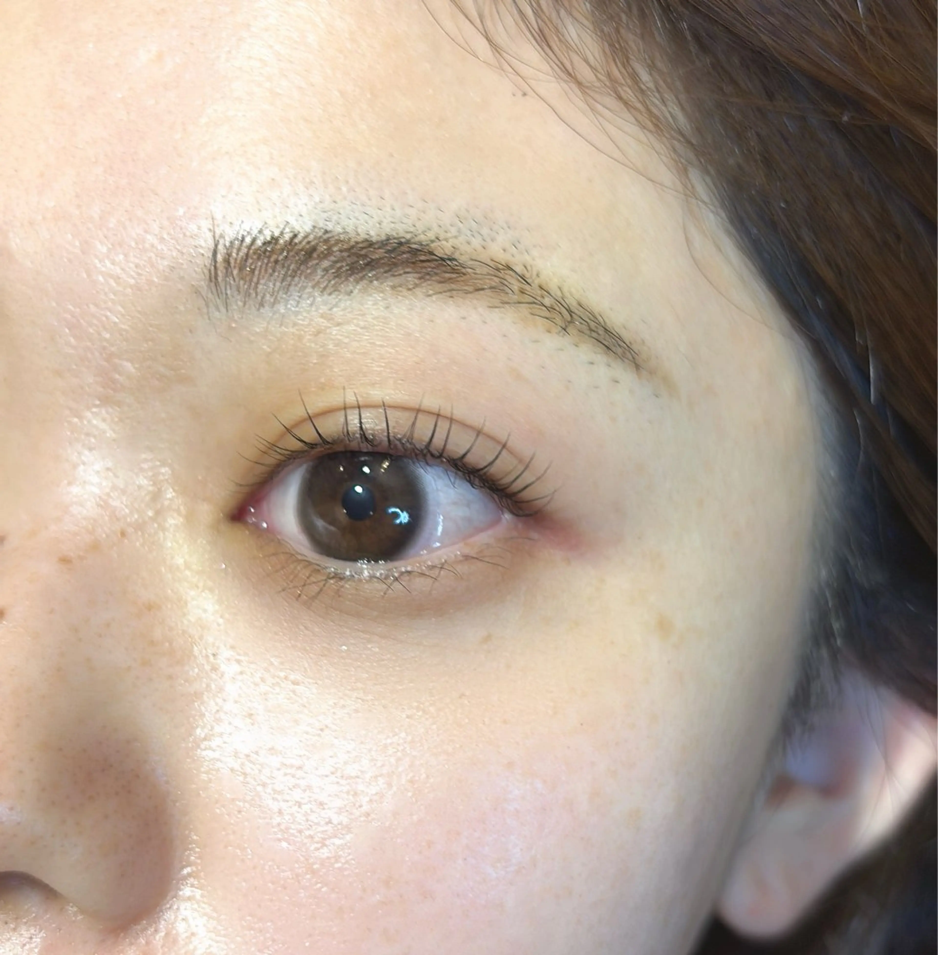 マツエク・マツパ 日比野 紅杏のヘアスタイル