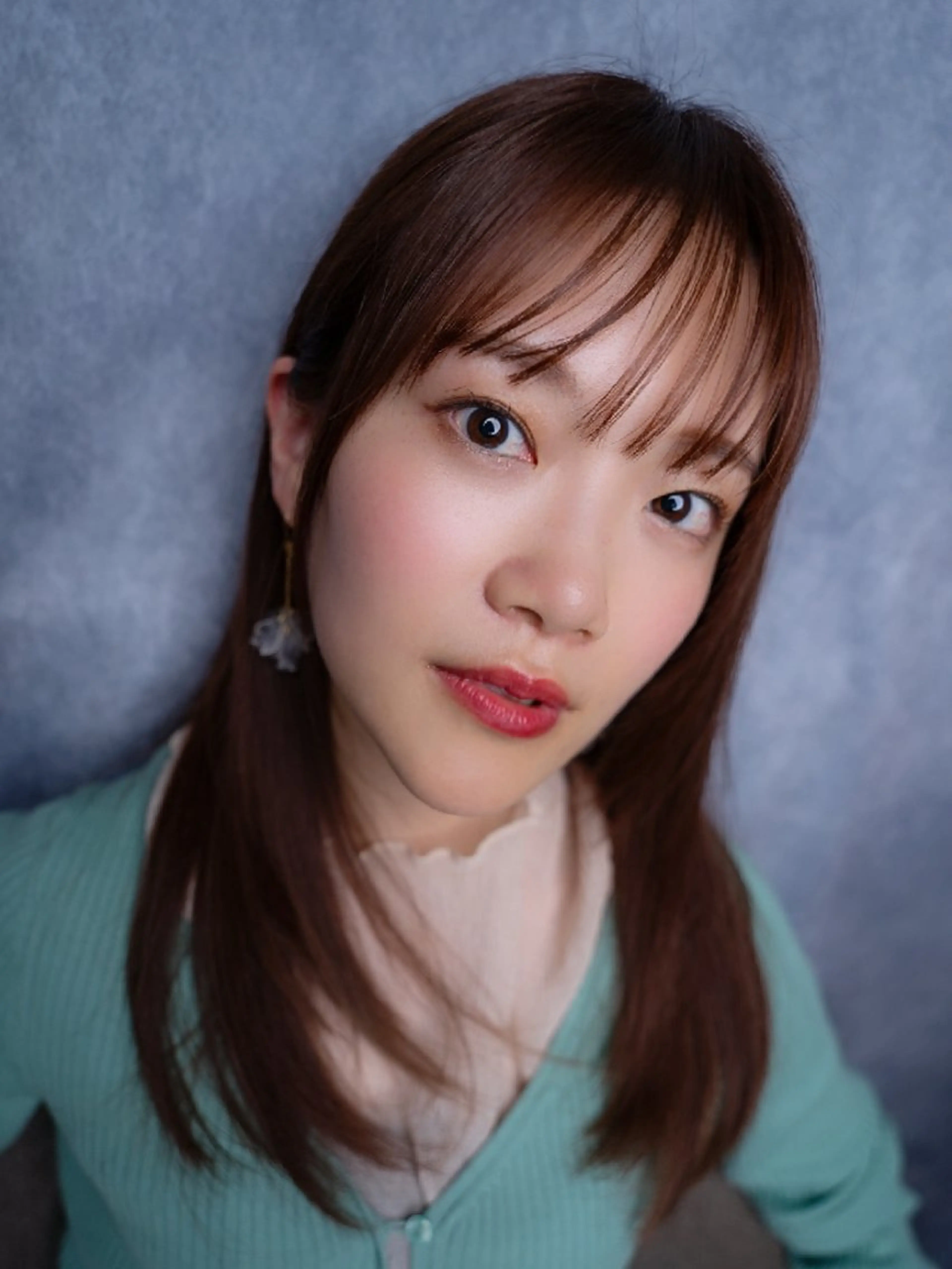 ロング カラー バレイヤージュ ブリーチ イヤリングカラー グラデーションカラー グレージュ Loop for hair所属・松尾 泰伸のヘアスタイル