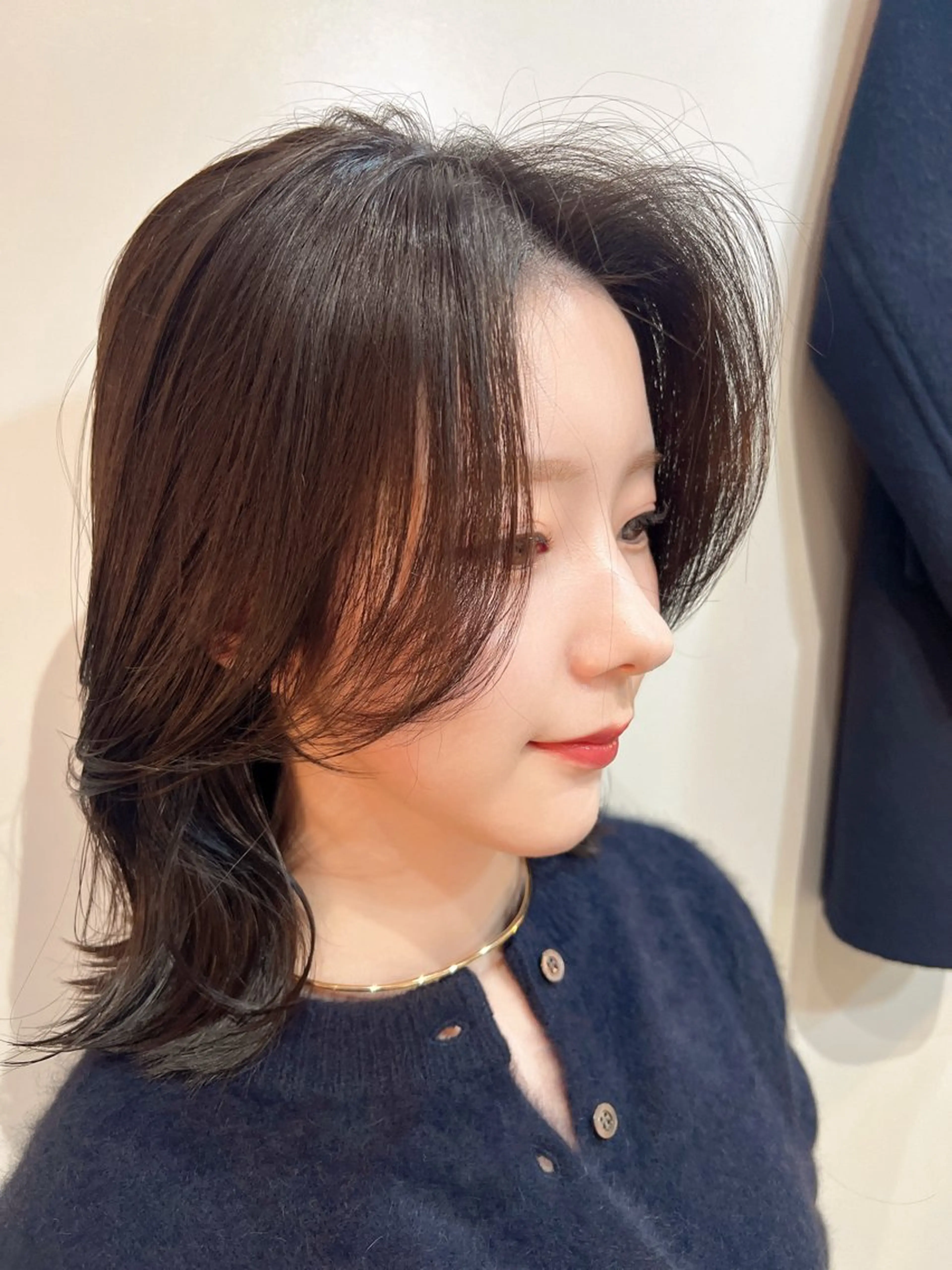 ミディアム パーソナルカラー lapiax阿部のヘアスタイル