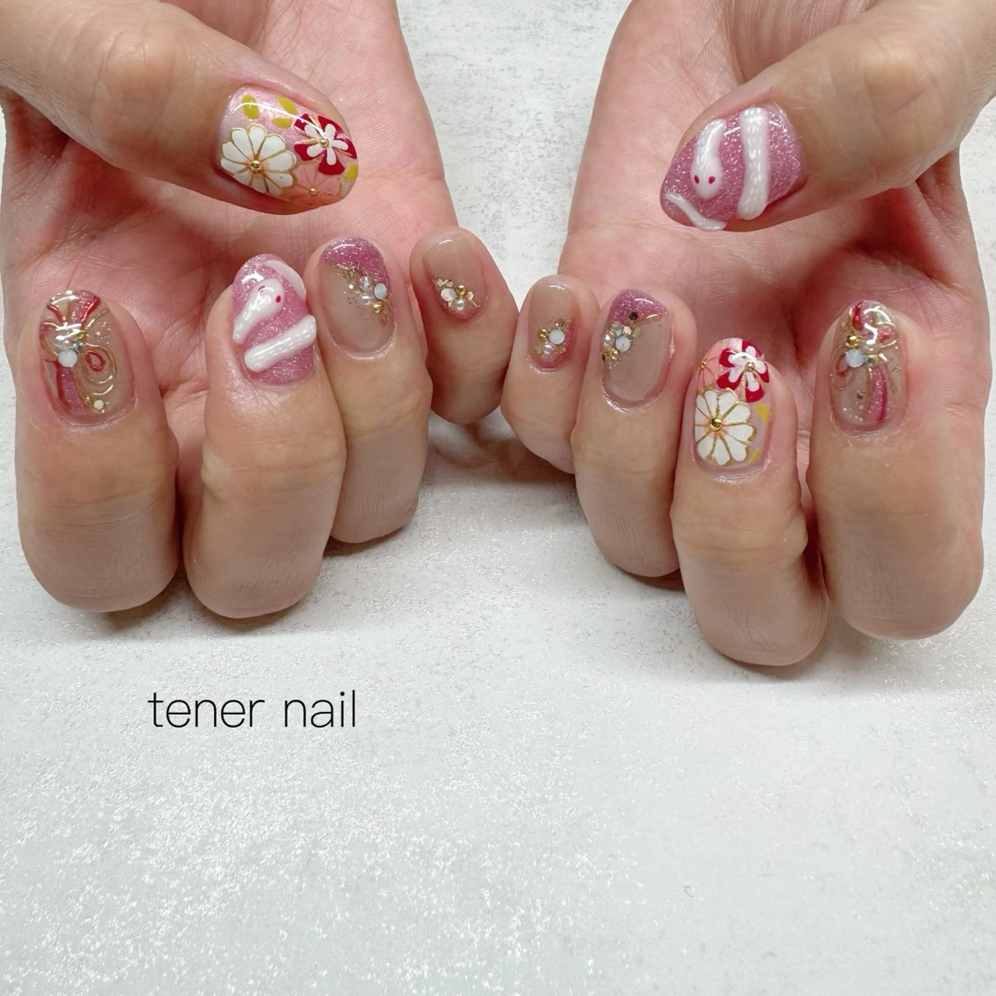 ネイル ハンドネイル テネルネイル tener nailのネイルデザイン