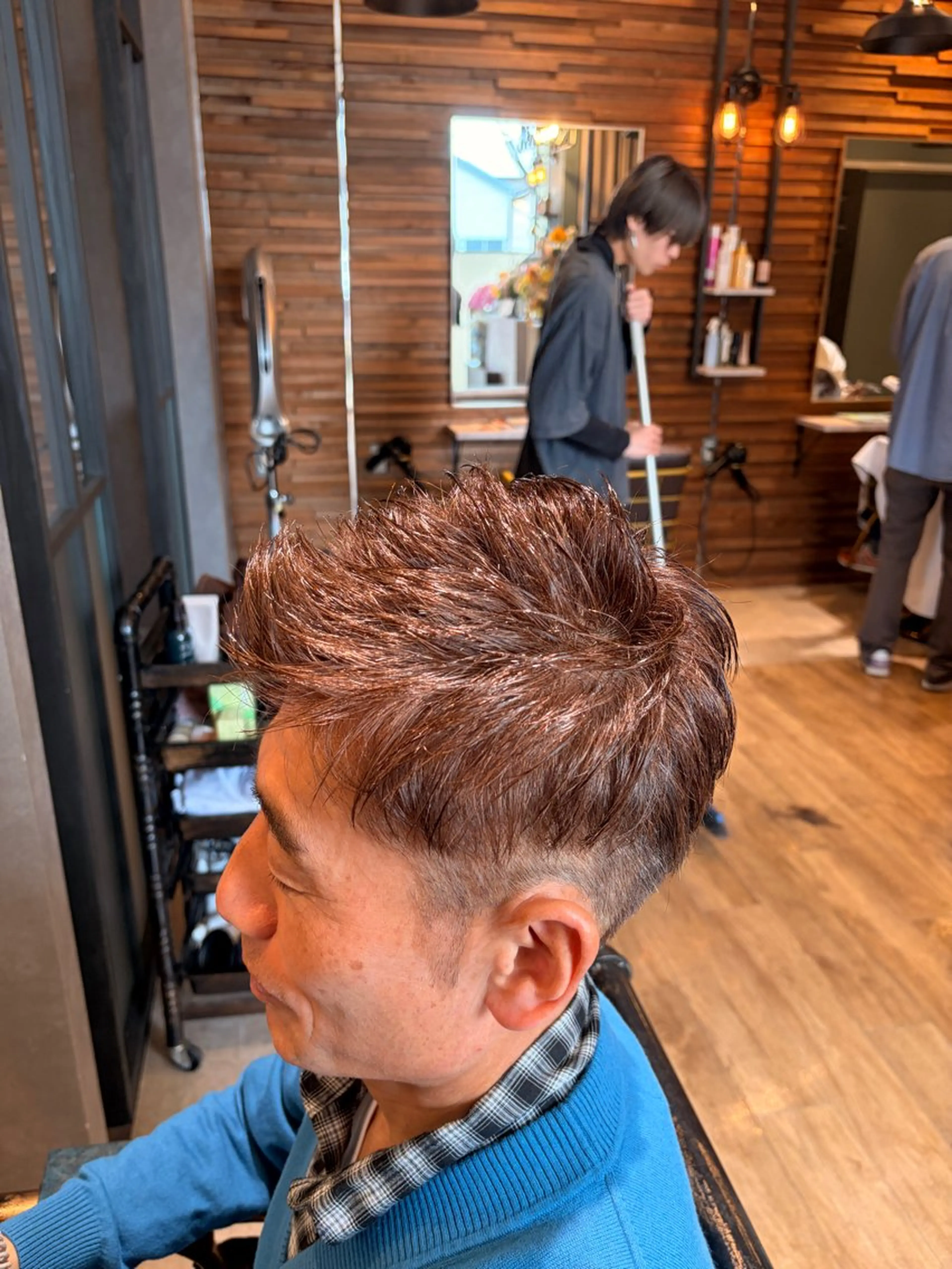 ショート カット 安倍 辰哉のヘアスタイル