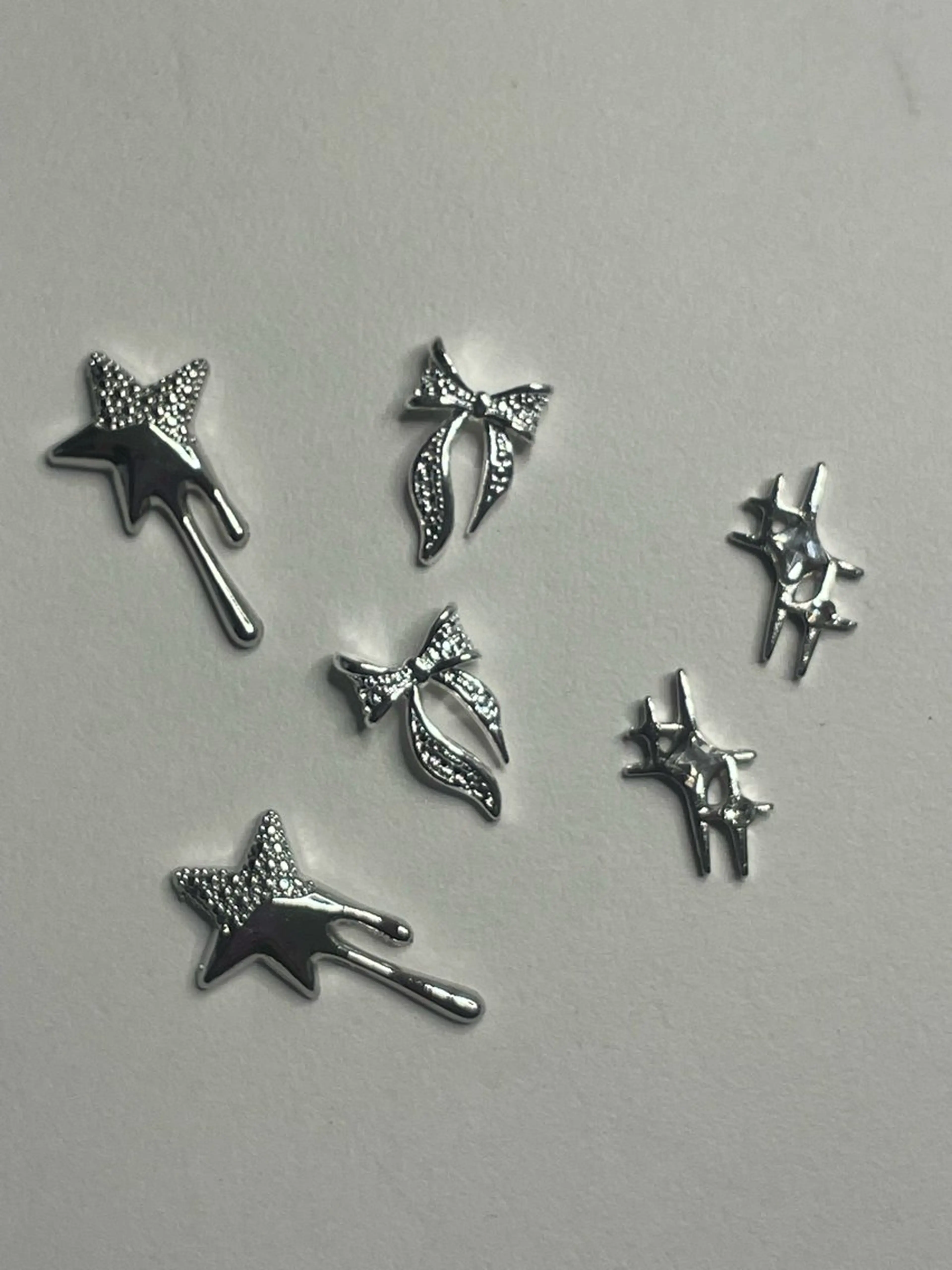 ネイル シルバー フットネイル Ri-e's nailのネイルデザイン