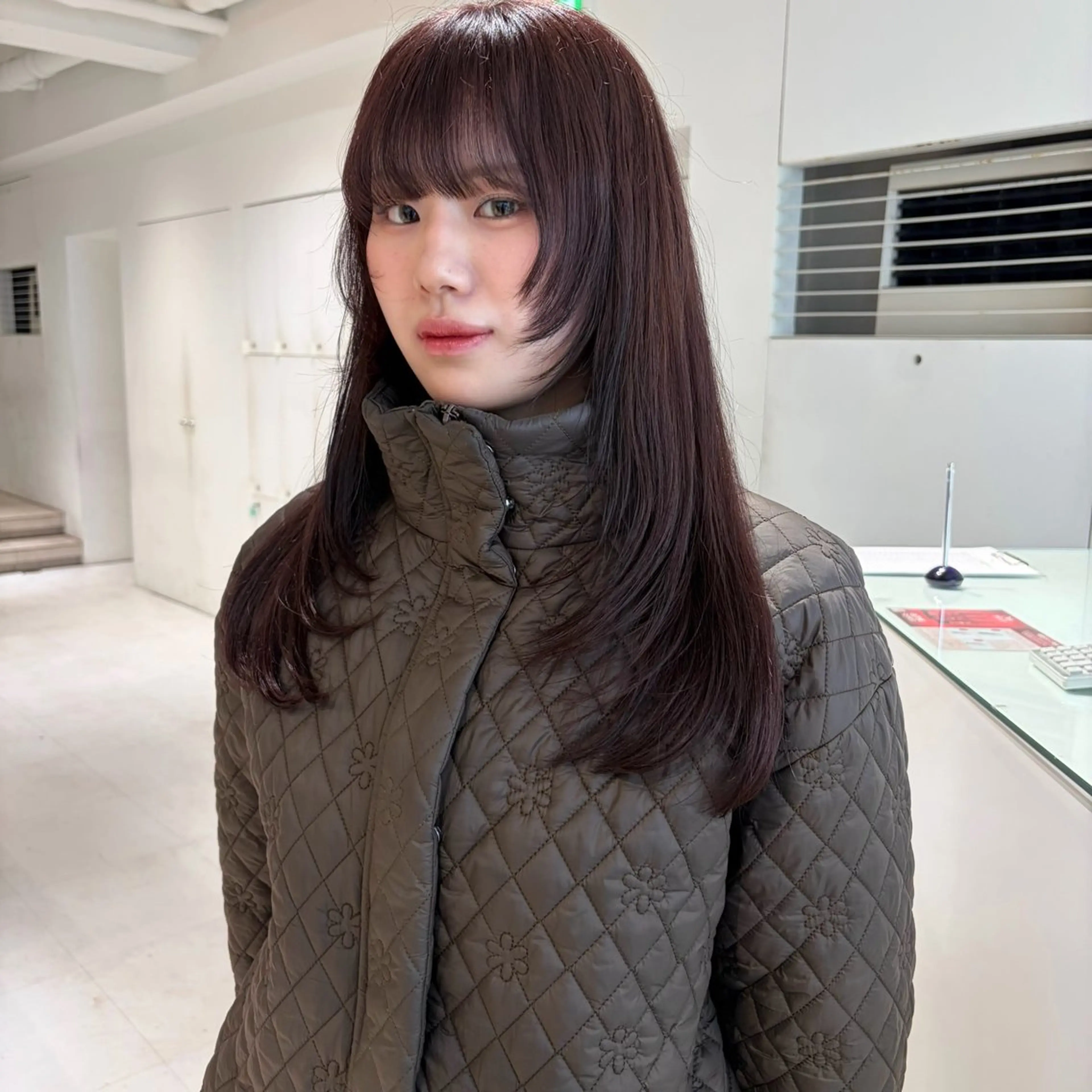 ロング カット ヘアカラー トリートメント haruko🎀⌇ レイヤーカットのヘアスタイル