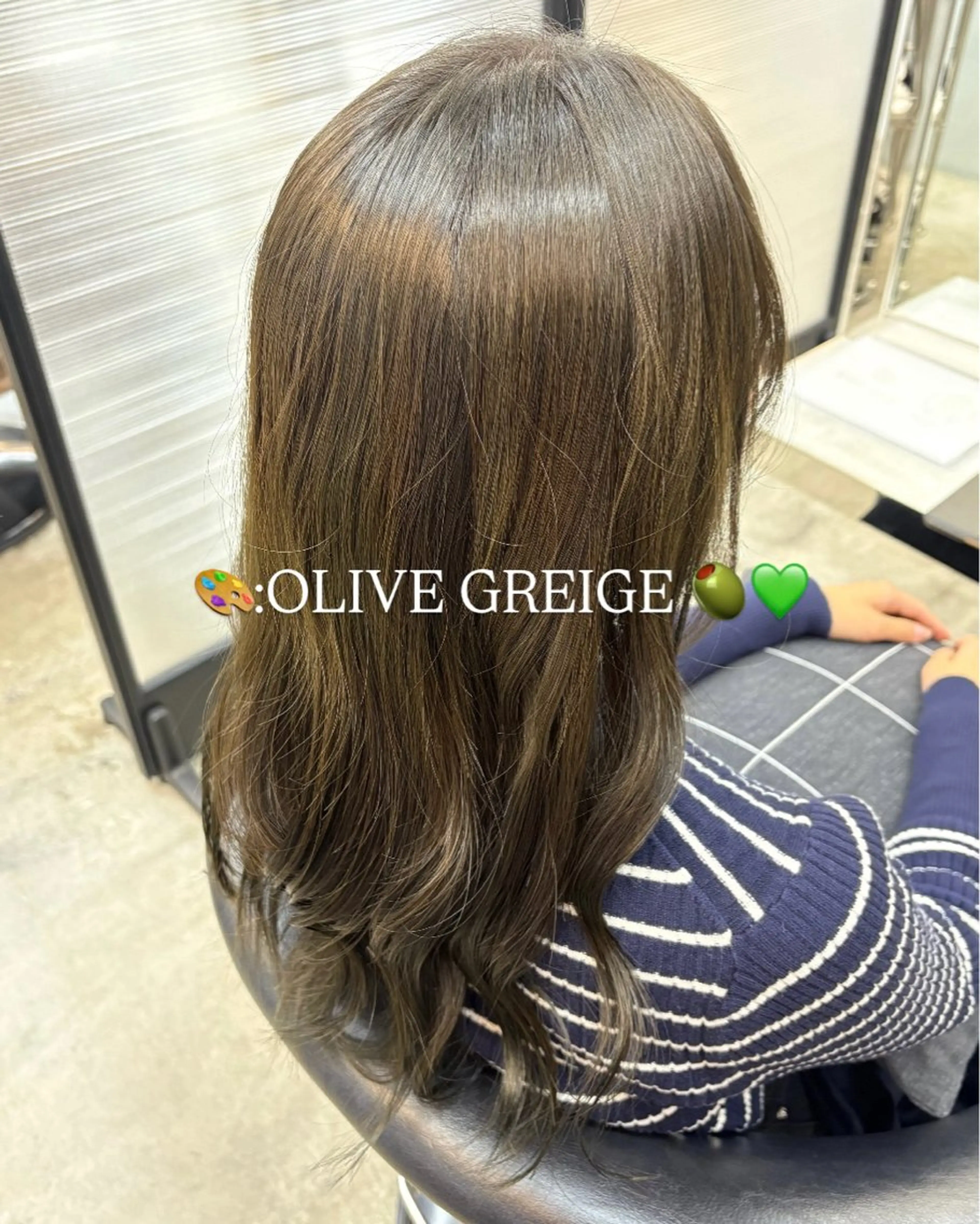 ロング カラー 🪄くすみカラー❇️ 名塚比奈乃🪄のヘアスタイル