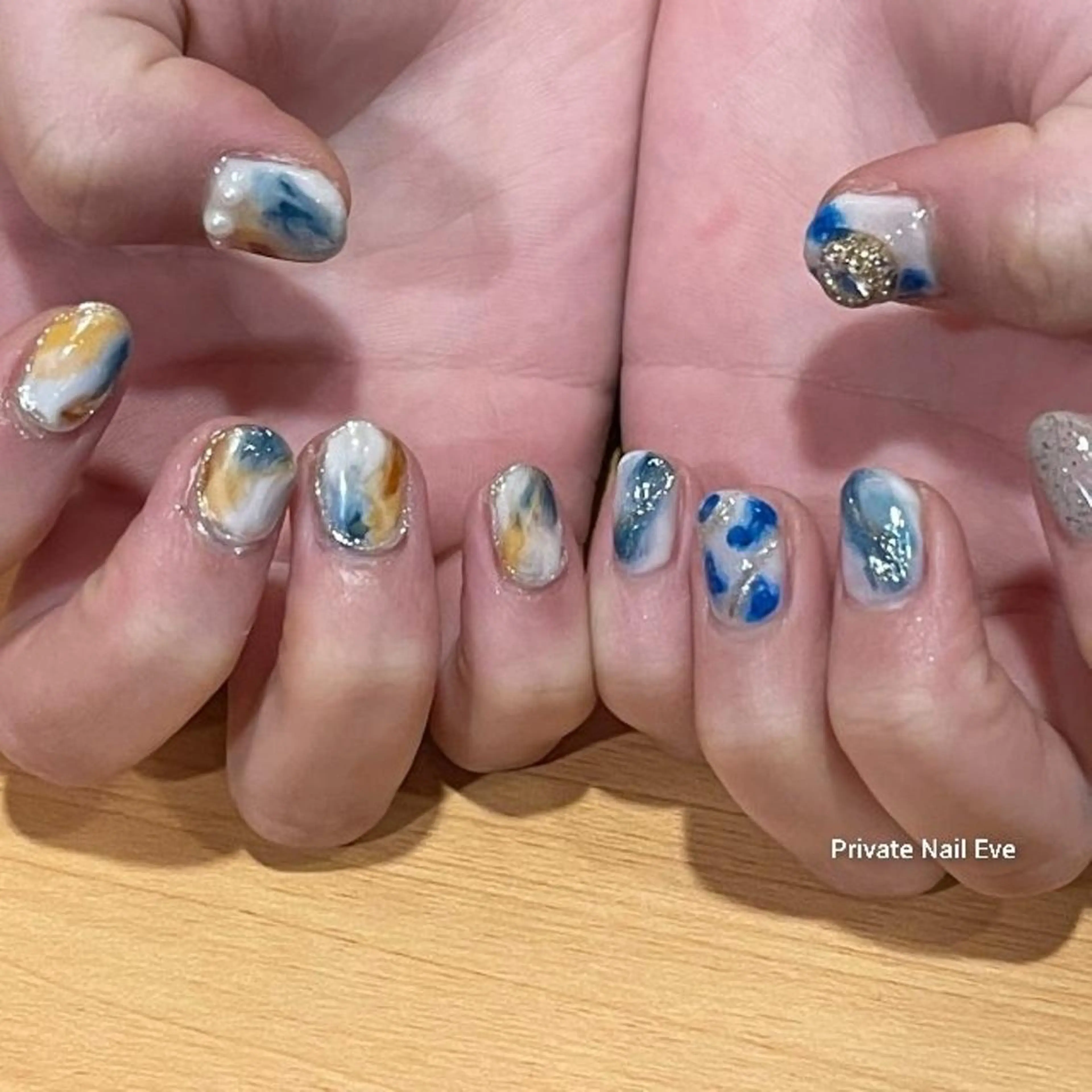 ネイル アートネイル 持ち込み ニュアンスネイル ハンドネイル ネイル junkoのネイルデザイン