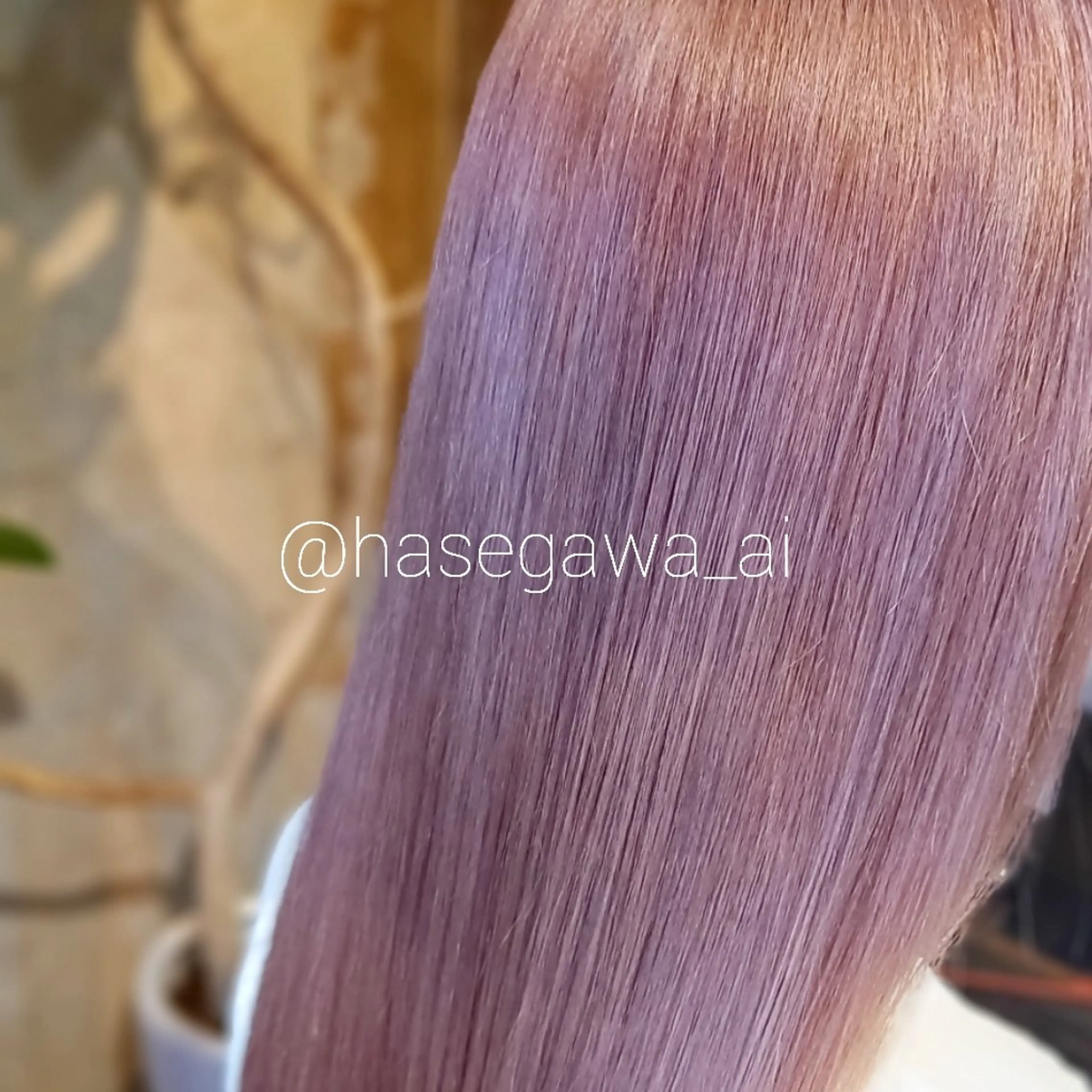 ロング ヘッドスパ デザインカラー /aiのヘアスタイル