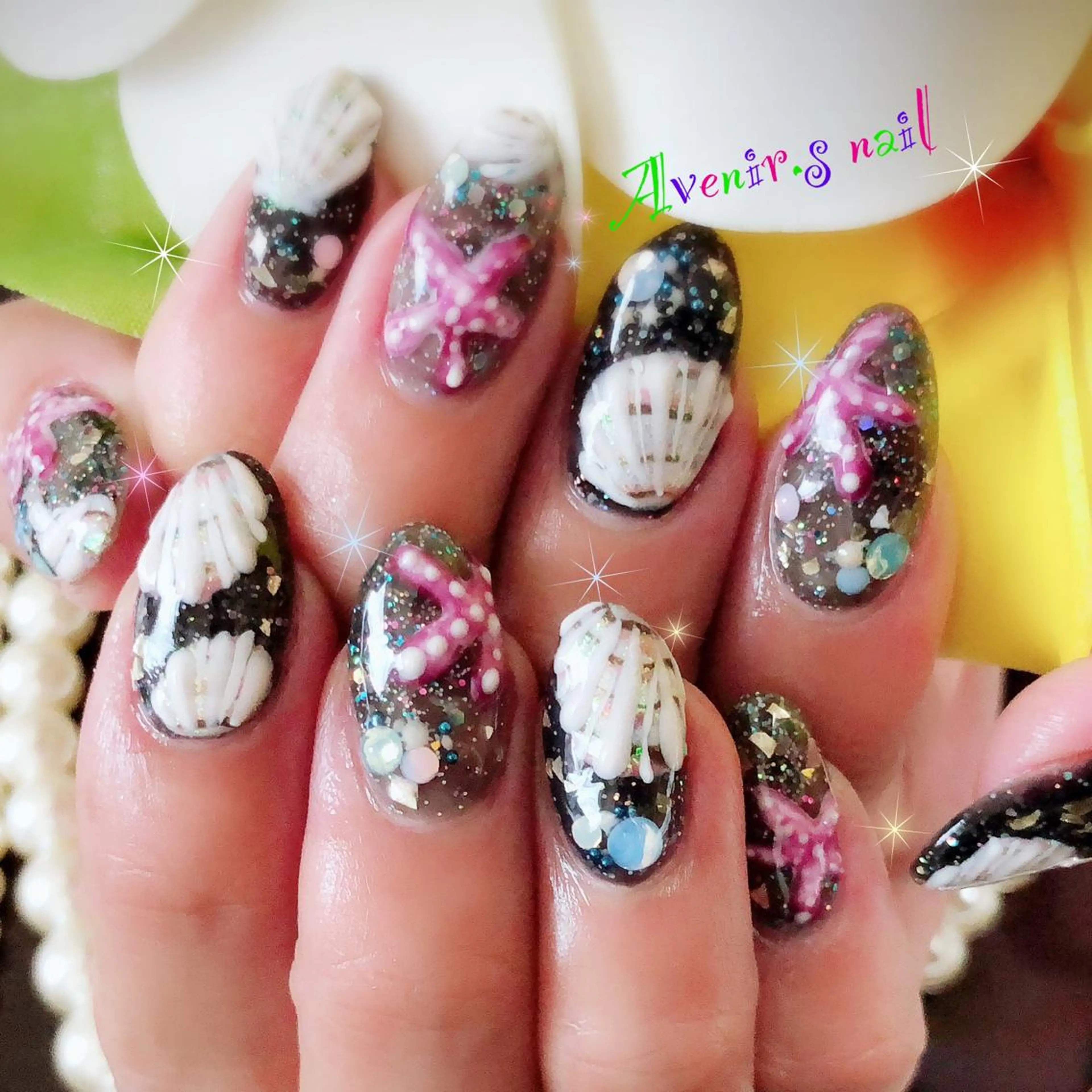 ネイル アートネイル Home Salon Avenir.のネイルデザイン