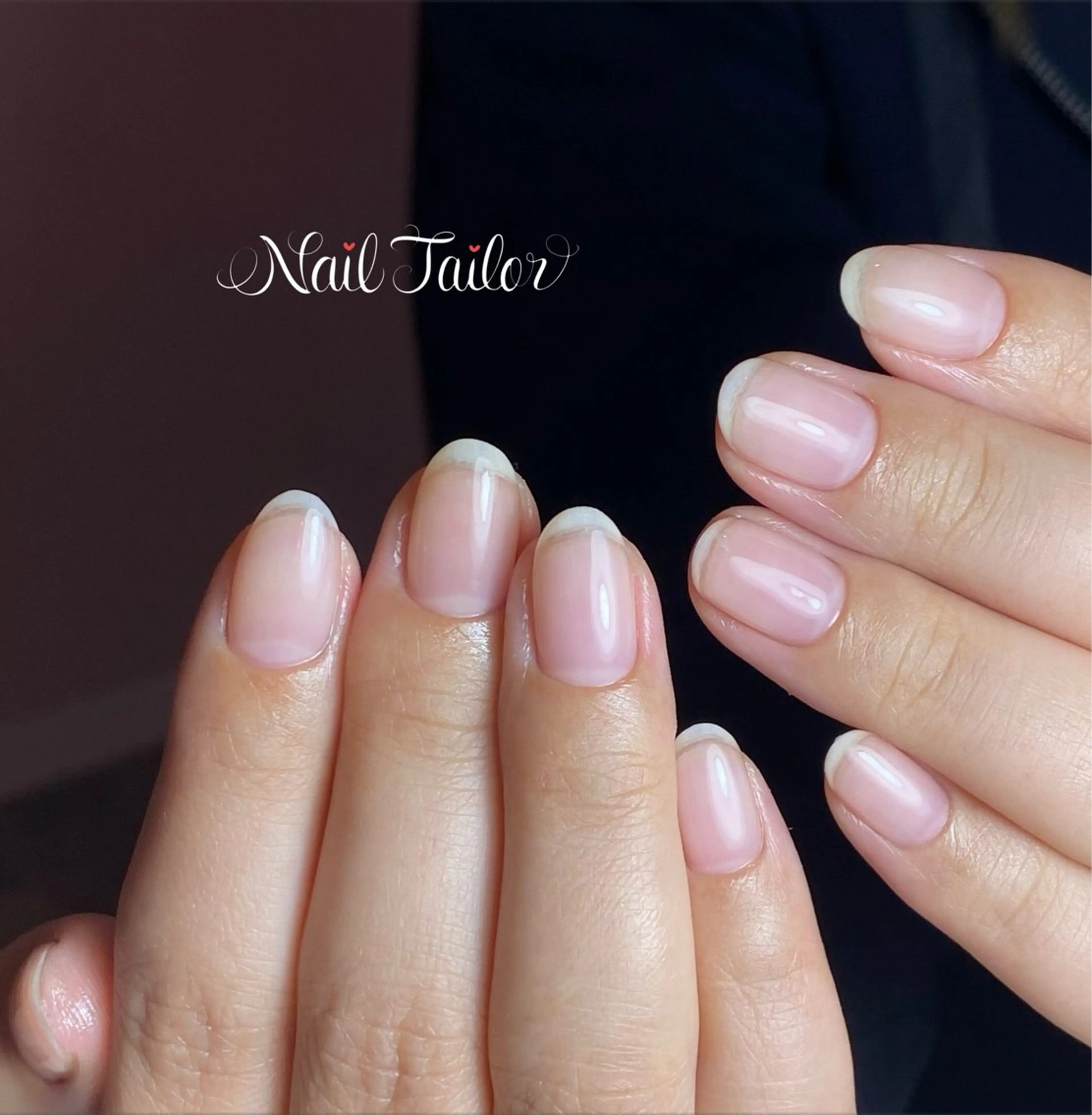 ネイル クリアネイル ジェルネイル ハンドネイル NailTailor ネイルテイラーのネイルデザイン